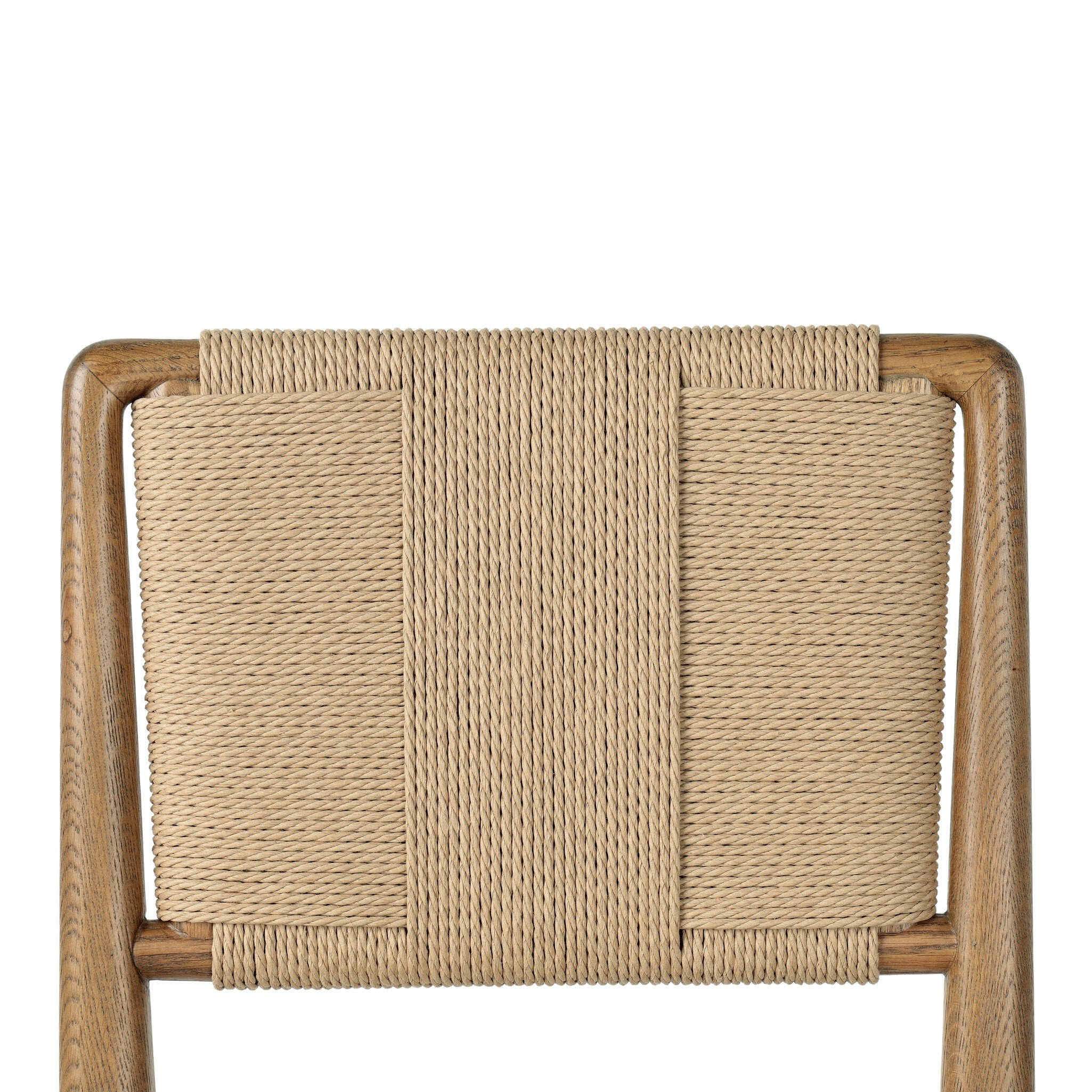 Four Hands Rothler Bar + Counter Stool — Alcala Wheat-Tan Oak-Double Twisted Paper Cord-Bar