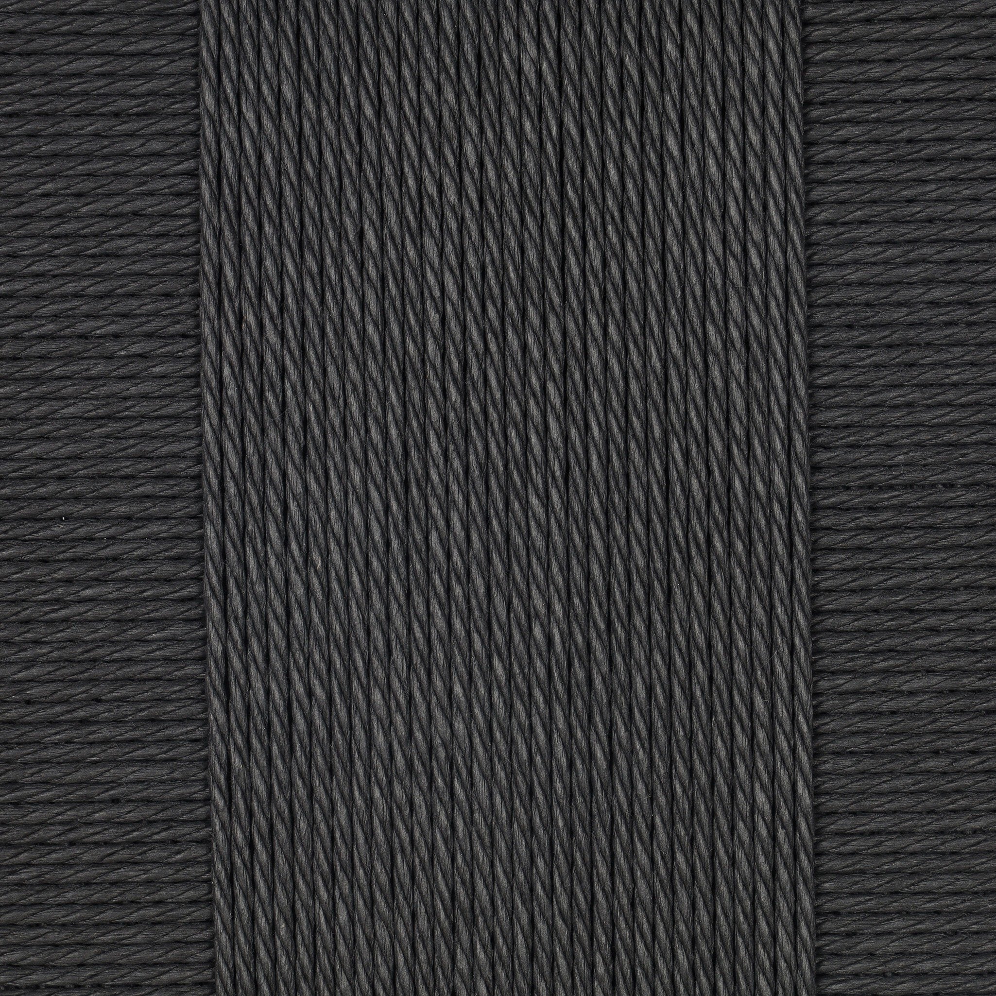 Four Hands Rothler Bar + Counter Stool — Essence Natural-Black Brushed Ash-Double Twisted Black Paper Cord-Bar