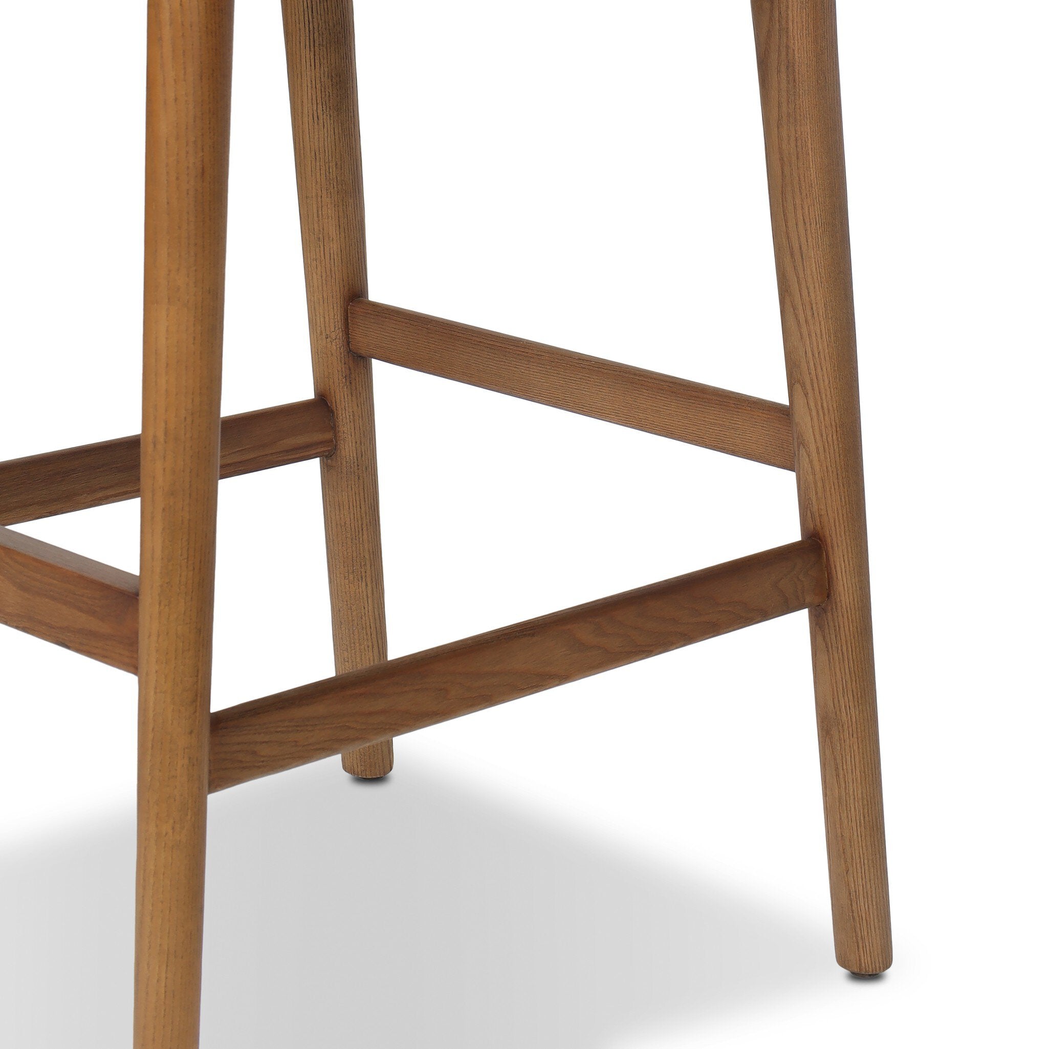 Four Hands Rothler Bar + Counter Stool — Maestro Camel-Tan Ash-Double Twisted Paper Cord-Bar