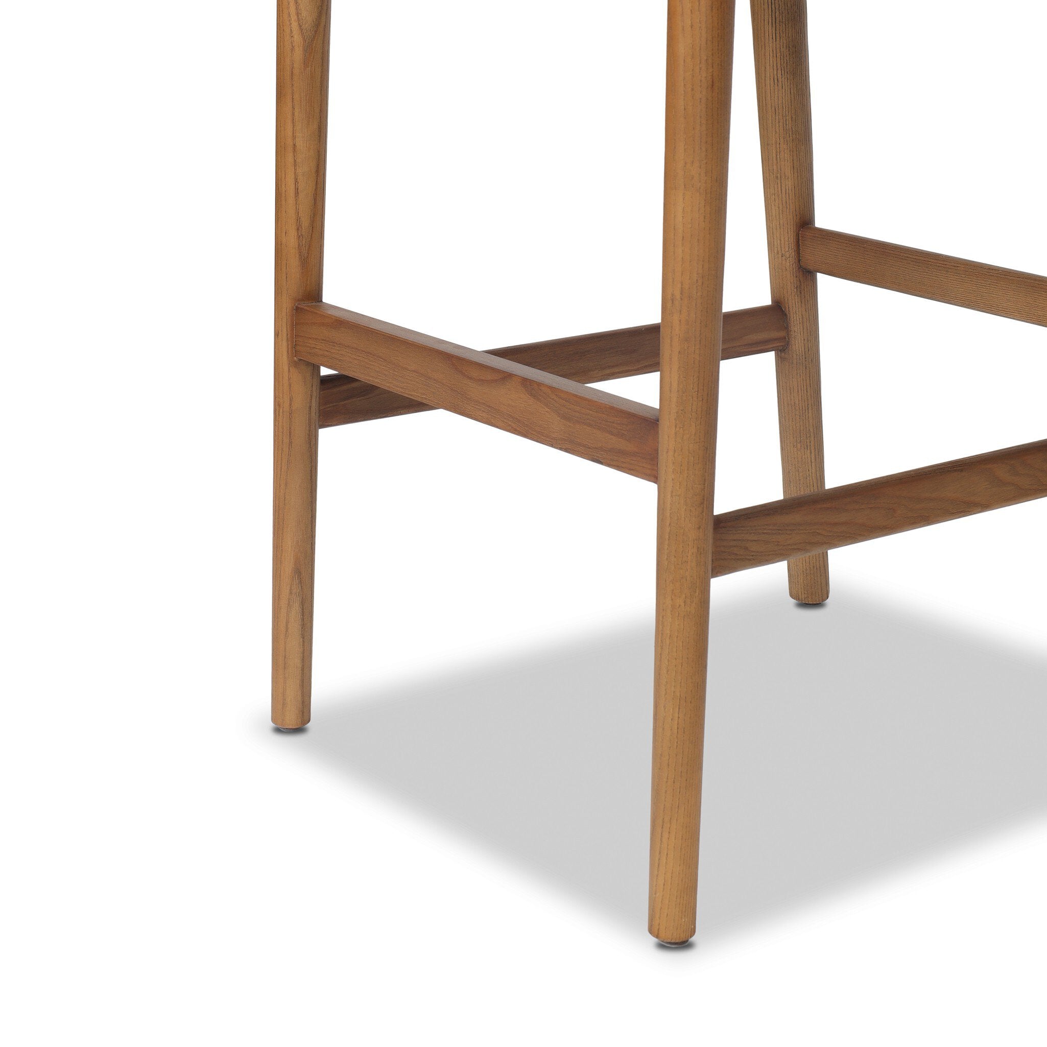 Four Hands Rothler Bar + Counter Stool — Maestro Camel-Tan Ash-Double Twisted Paper Cord-Bar