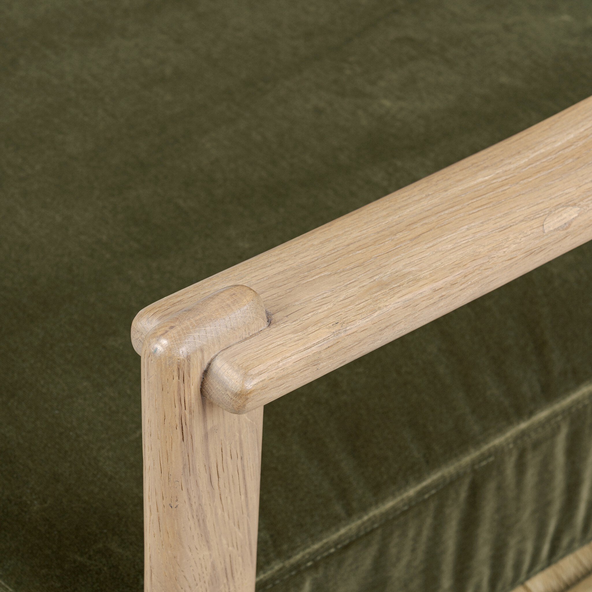 Four Hands Barwin Chair — Surrey Olive-Aged Natural Oak-Natural Paper Cord - 4mm