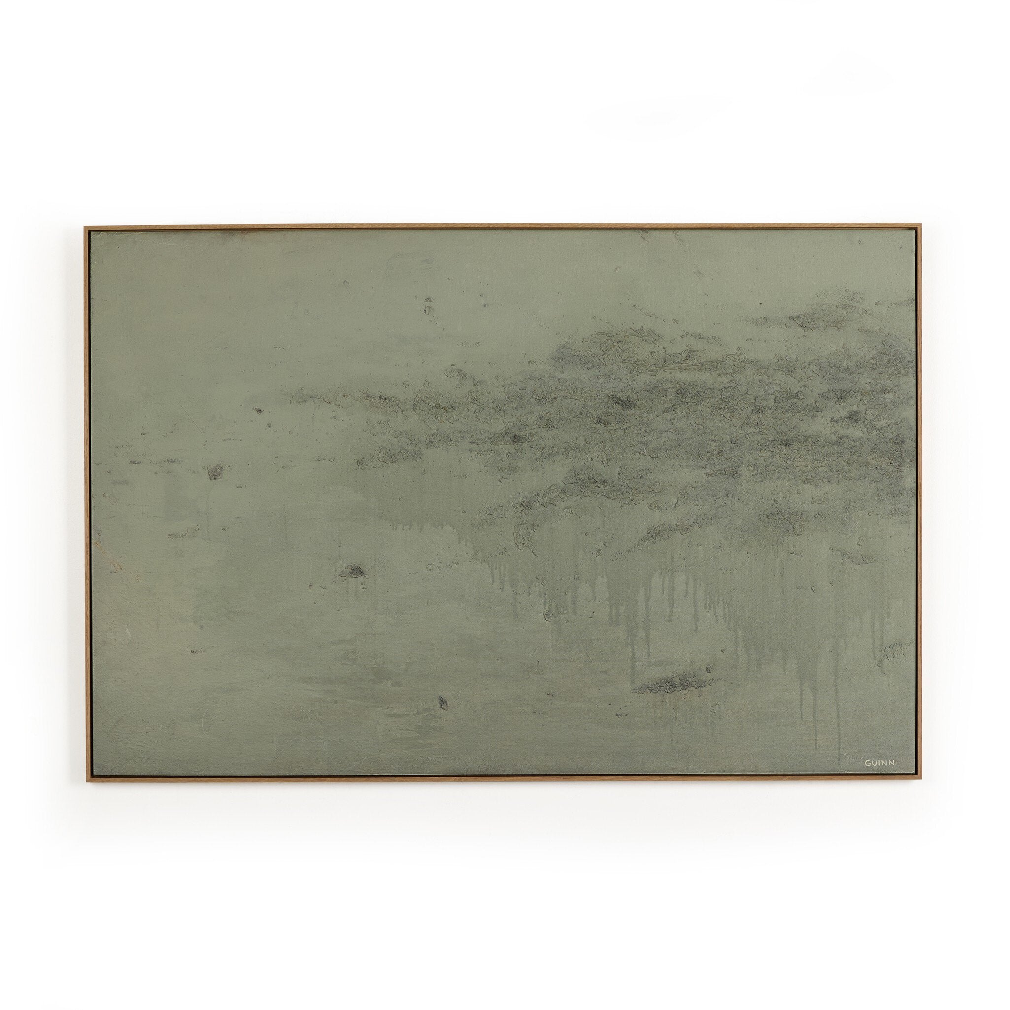 Four Hands Knowledge Of The Stream by Tyler Guinn — 250878-004 - 72.0x48.0-Vertical Grain White Oak Floater-Statement