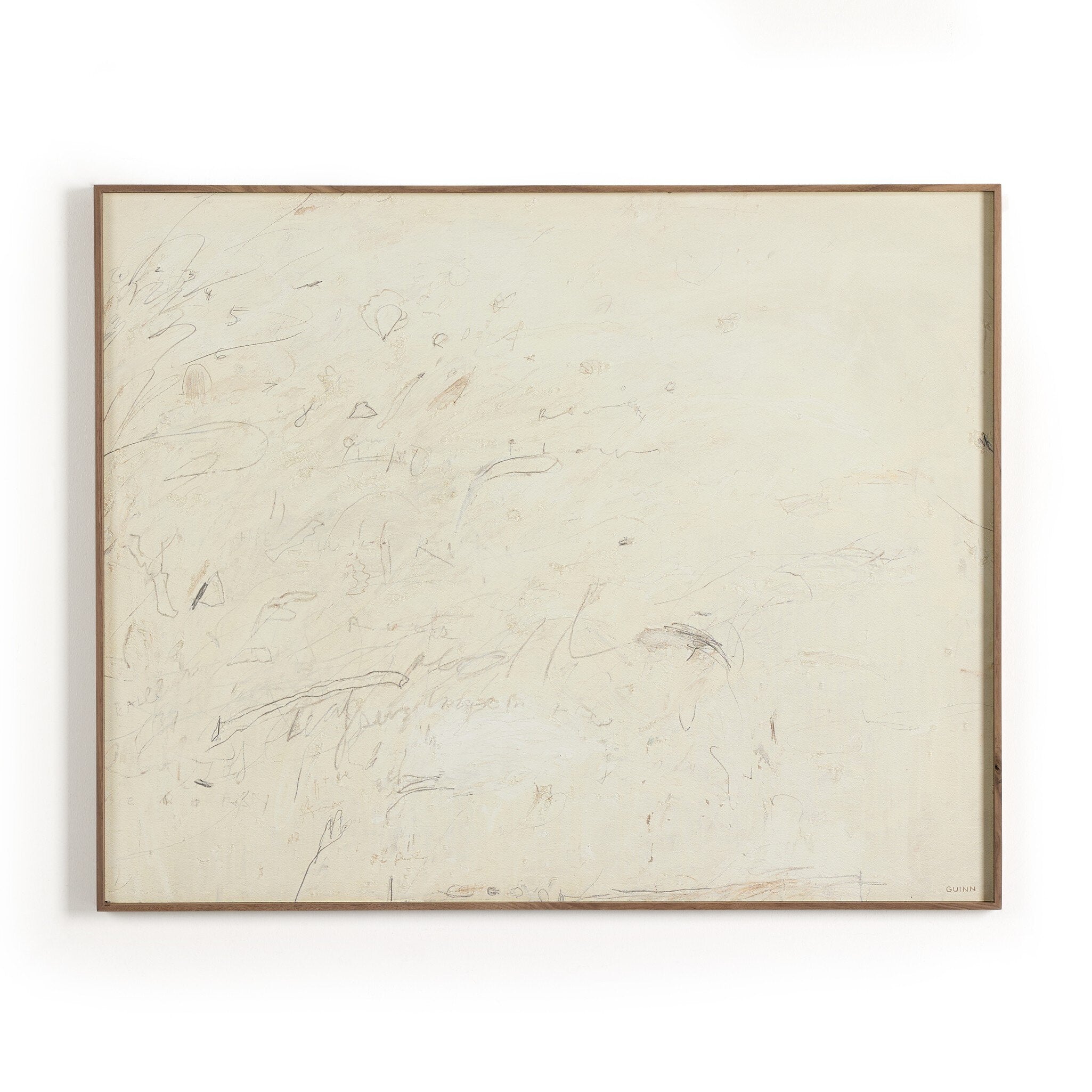Four Hands Song Of The Leaves by Tyler Guinn — 250879-001 - 32.0x26.0-Rustic Walnut Floater-Medium