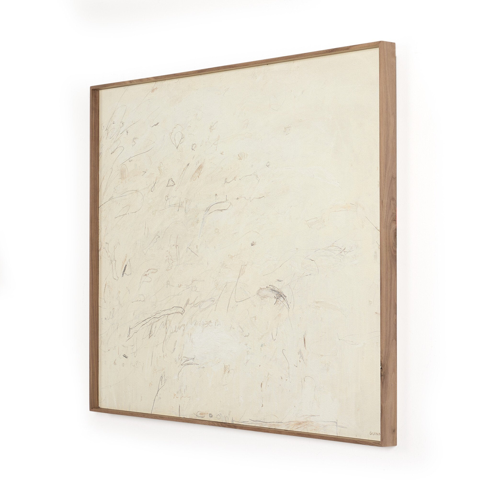 Four Hands Song Of The Leaves by Tyler Guinn — 250879-001 - 32.0x26.0-Rustic Walnut Floater-Medium
