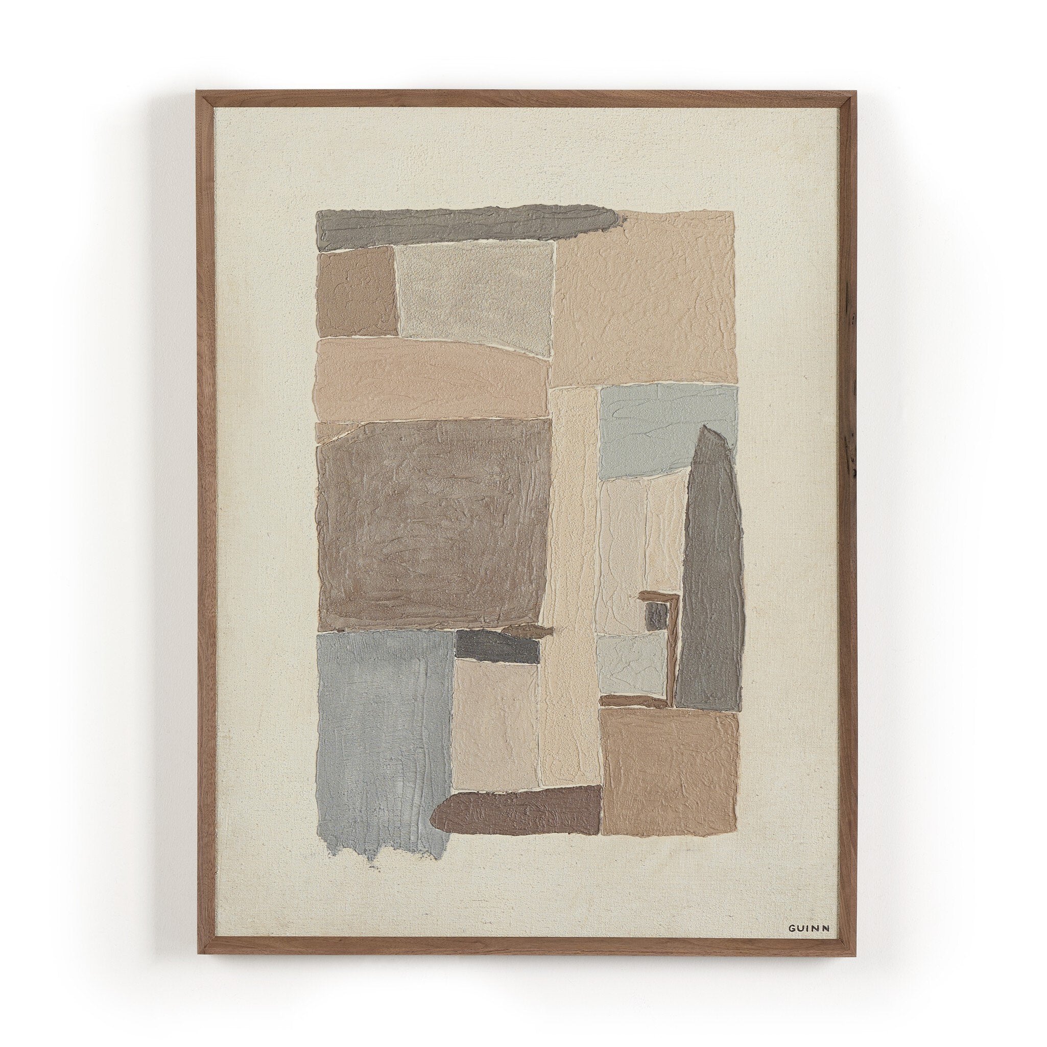 Four Hands The Beauty Of Broken Vessels No. 1 by Tyler Guinn — 250880-003 - 30.5x40.0-RoofTop 2.5 Rustic Walnut-Large