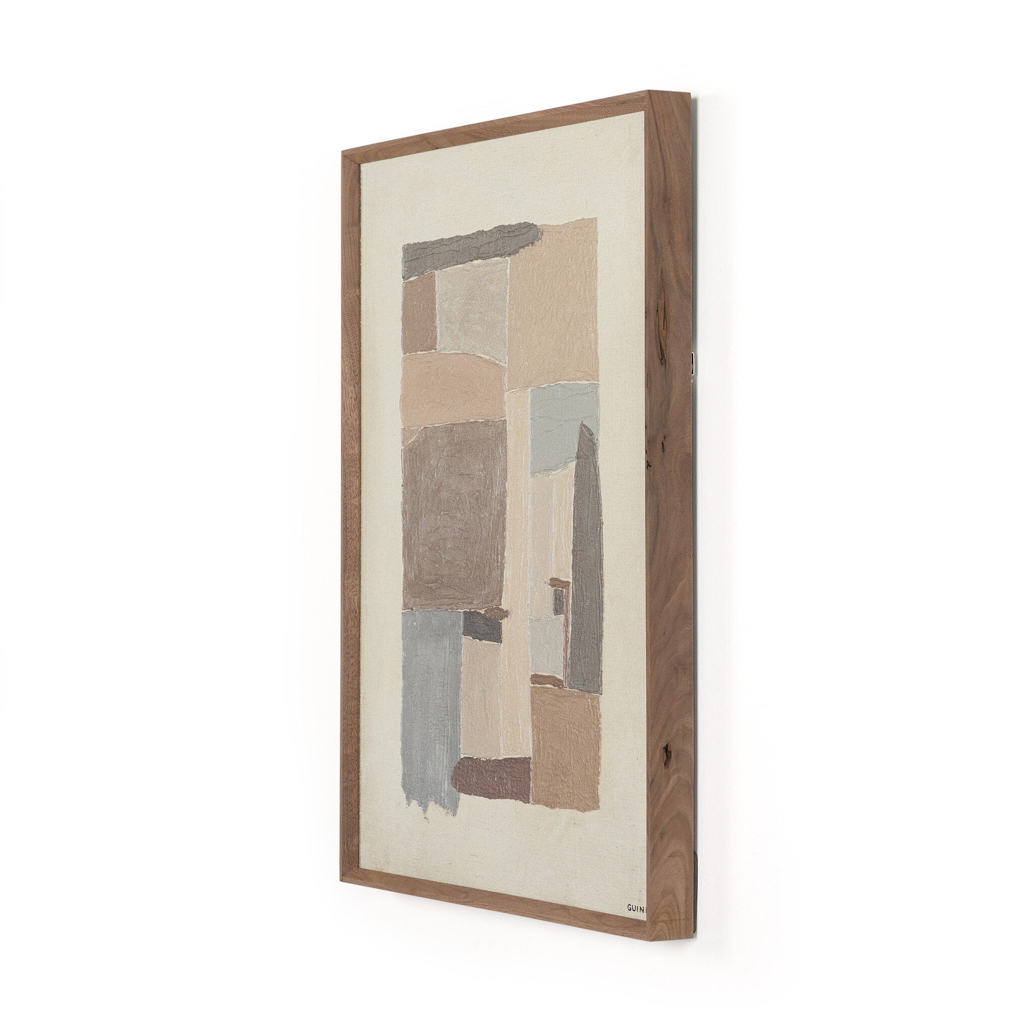 Four Hands The Beauty Of Broken Vessels No. 1 by Tyler Guinn — 250880-003 - 30.5x40.0-RoofTop 2.5 Rustic Walnut-Large