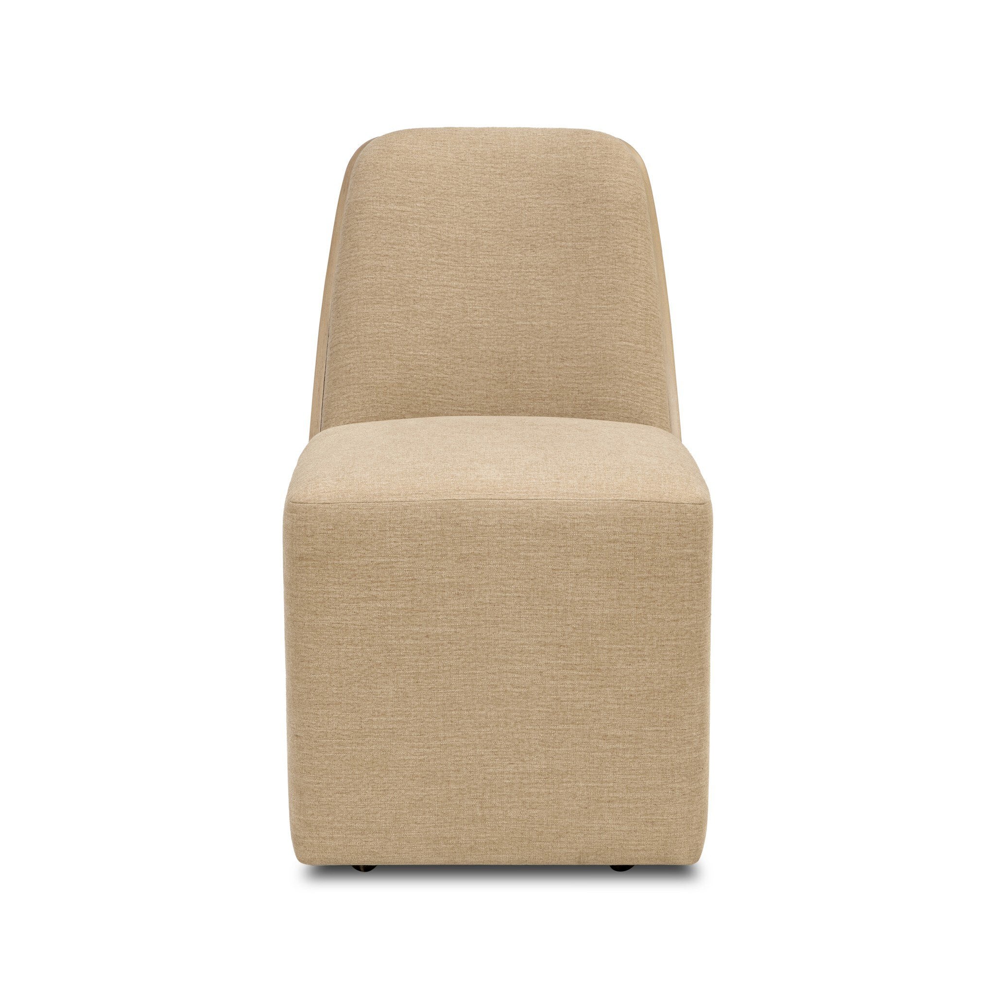 Four Hands Hemphill Dining Chair — Laughlin Natural-Aged Smoked Oak-Aged Smoked Oak Veneer
