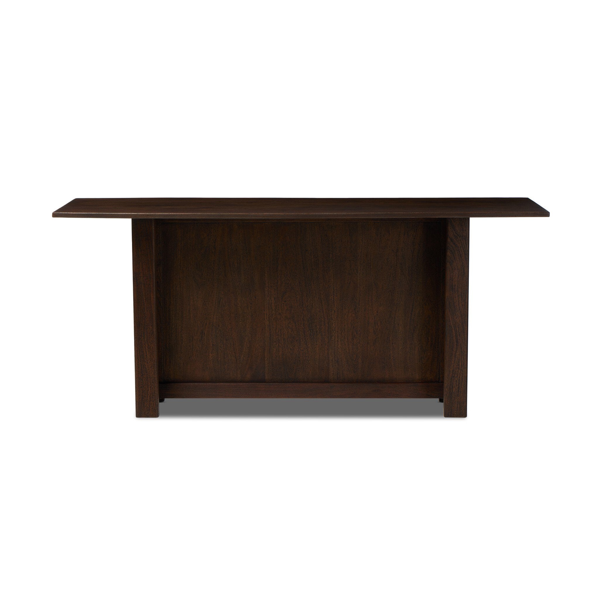 Four Hands Canton Bar + Counter Table — Dark Brown Acacia-Dark Brown Acacia Veneer-Counter