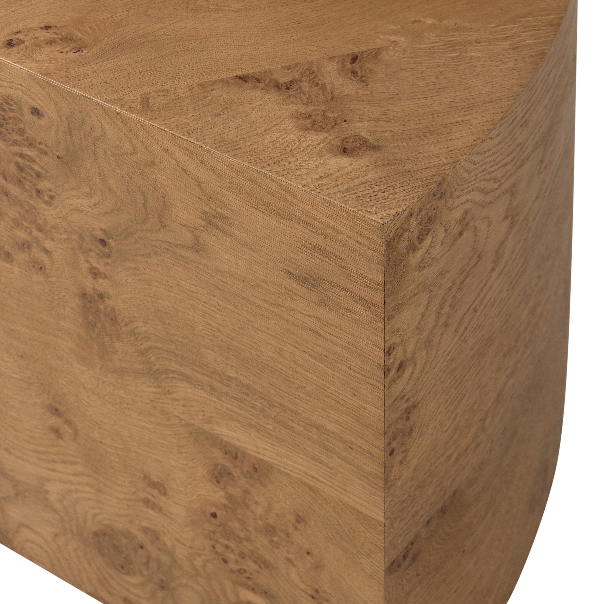 Four Hands Rue Coffee Table — Barley Medium Burl Oak-Barley Medium Burl Oak Solid