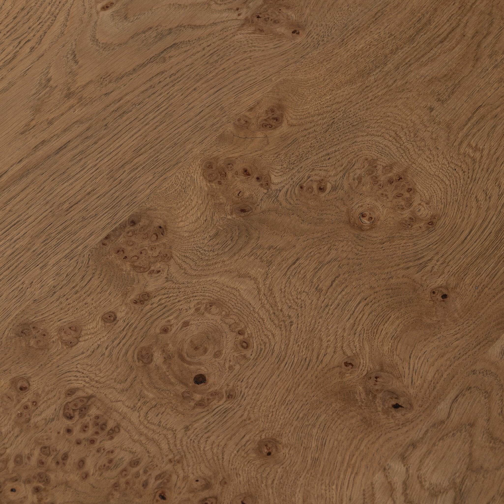 Four Hands Talessi Square Coffee Table — Wheat Medium Burl Oak-Wheat Medium Burl Oak Solid