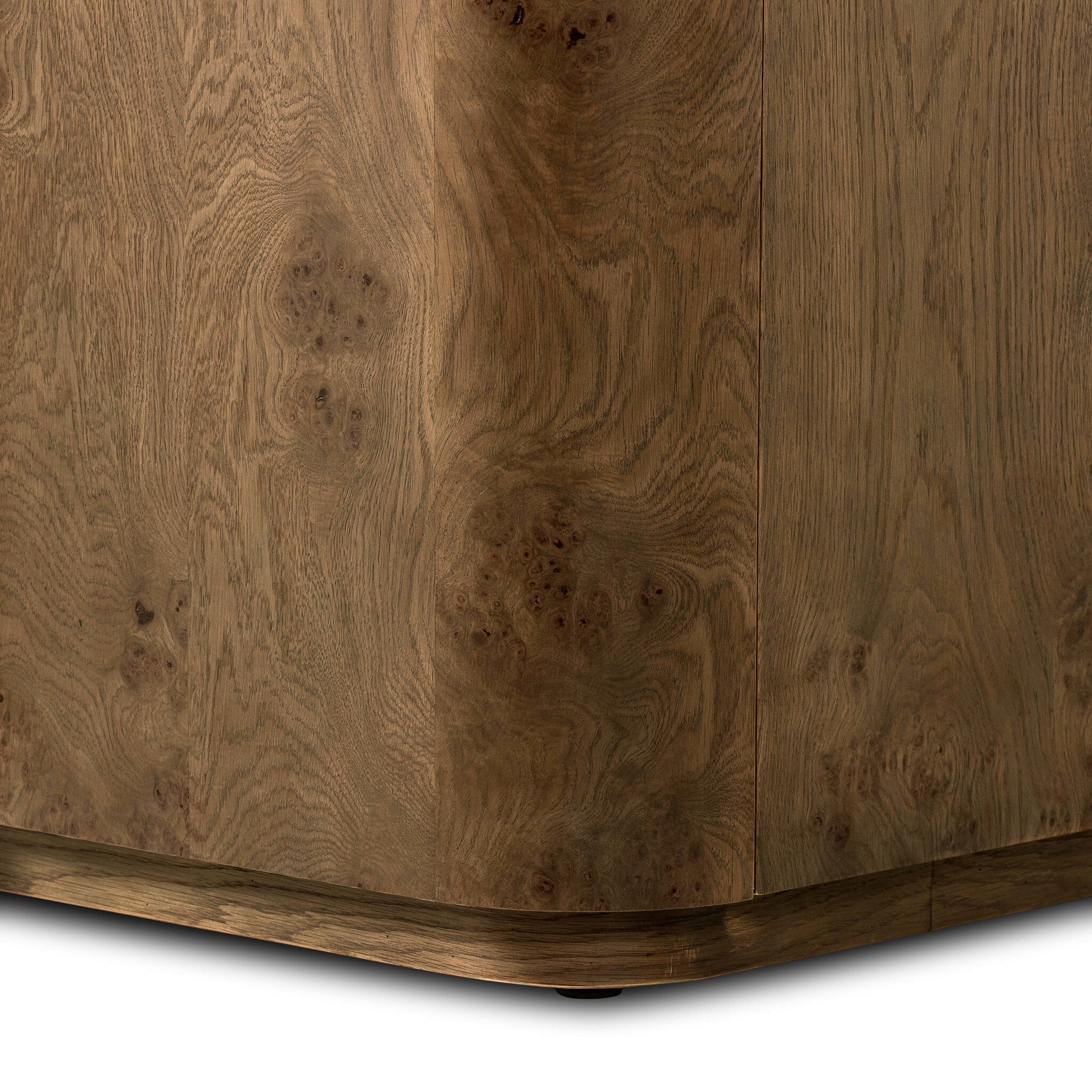 Four Hands Morley Sideboard — Rye Medium Burl Oak Veneer-Rye Medium Burl Oak