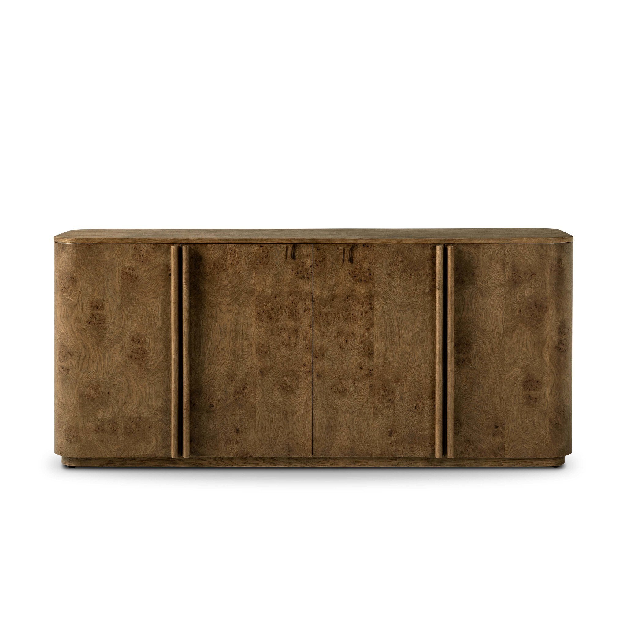 Four Hands Morley Sideboard — Rye Medium Burl Oak Veneer-Rye Medium Burl Oak