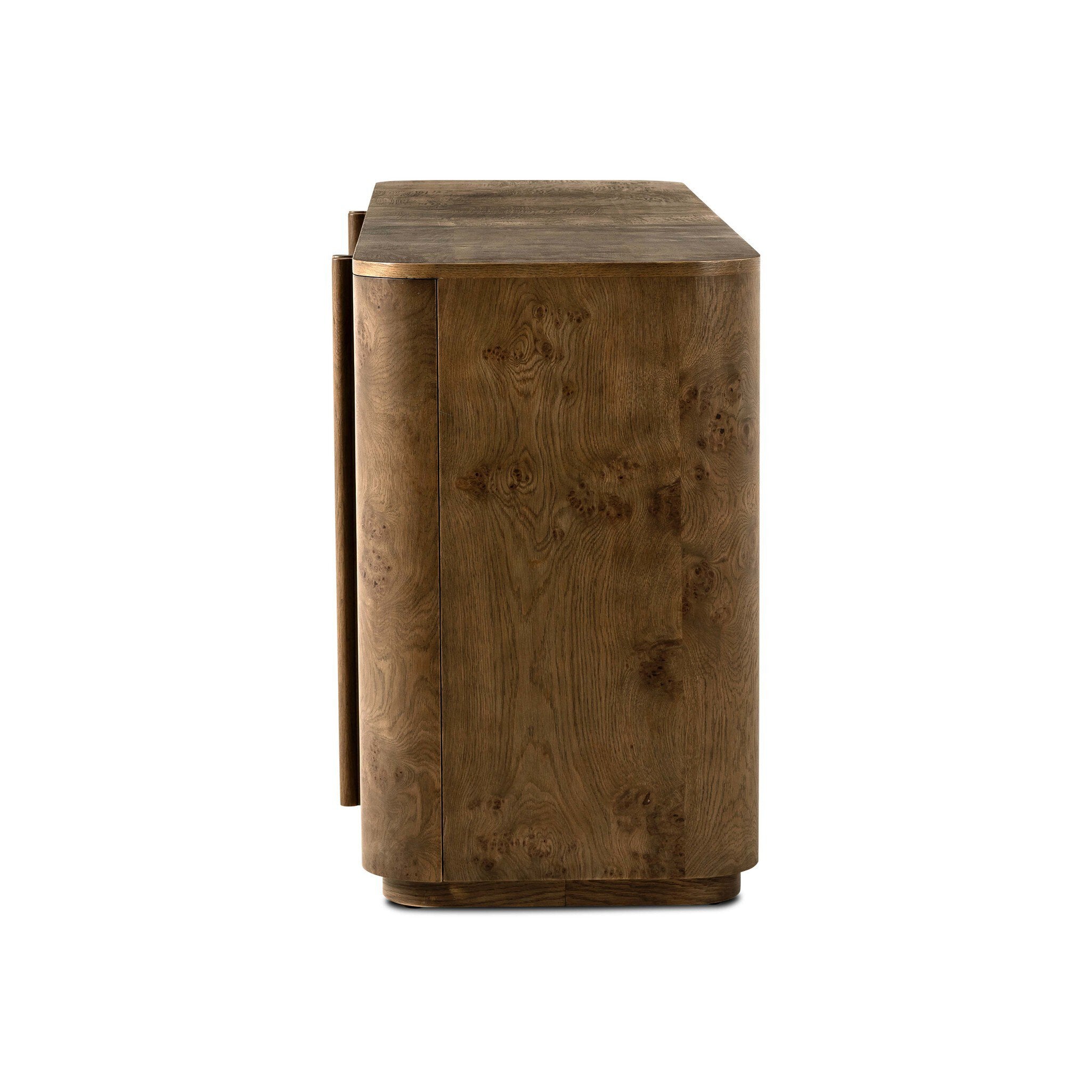 Four Hands Morley Sideboard — Rye Medium Burl Oak Veneer-Rye Medium Burl Oak