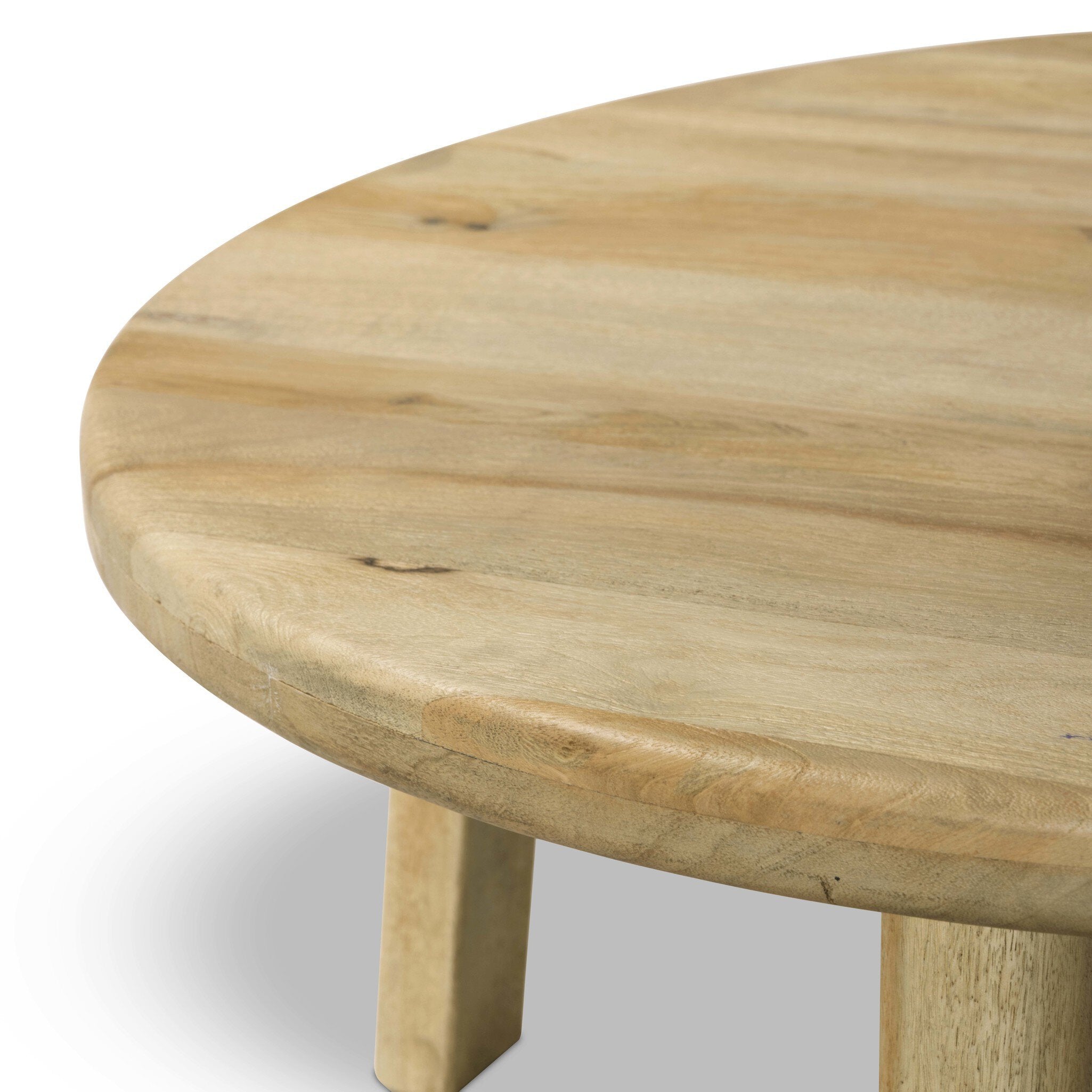 Four Hands Daley Coffee Table — Light Natural Mango