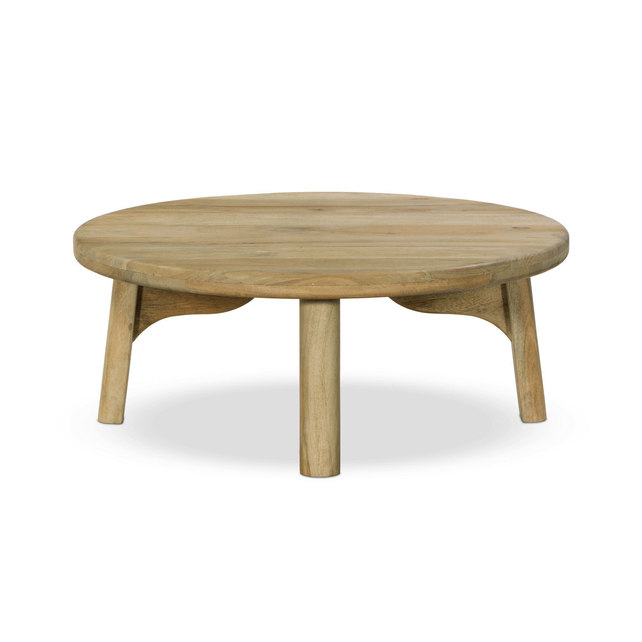 Four Hands Daley Coffee Table — Light Natural Mango