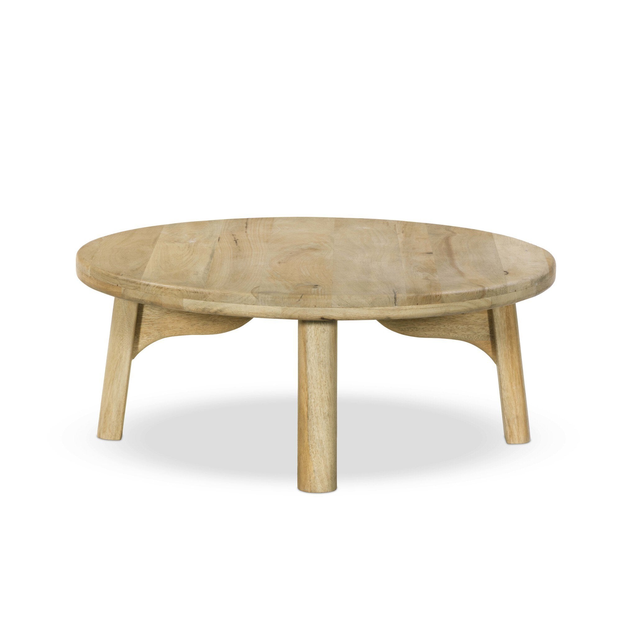 Four Hands Daley Coffee Table — Light Natural Mango