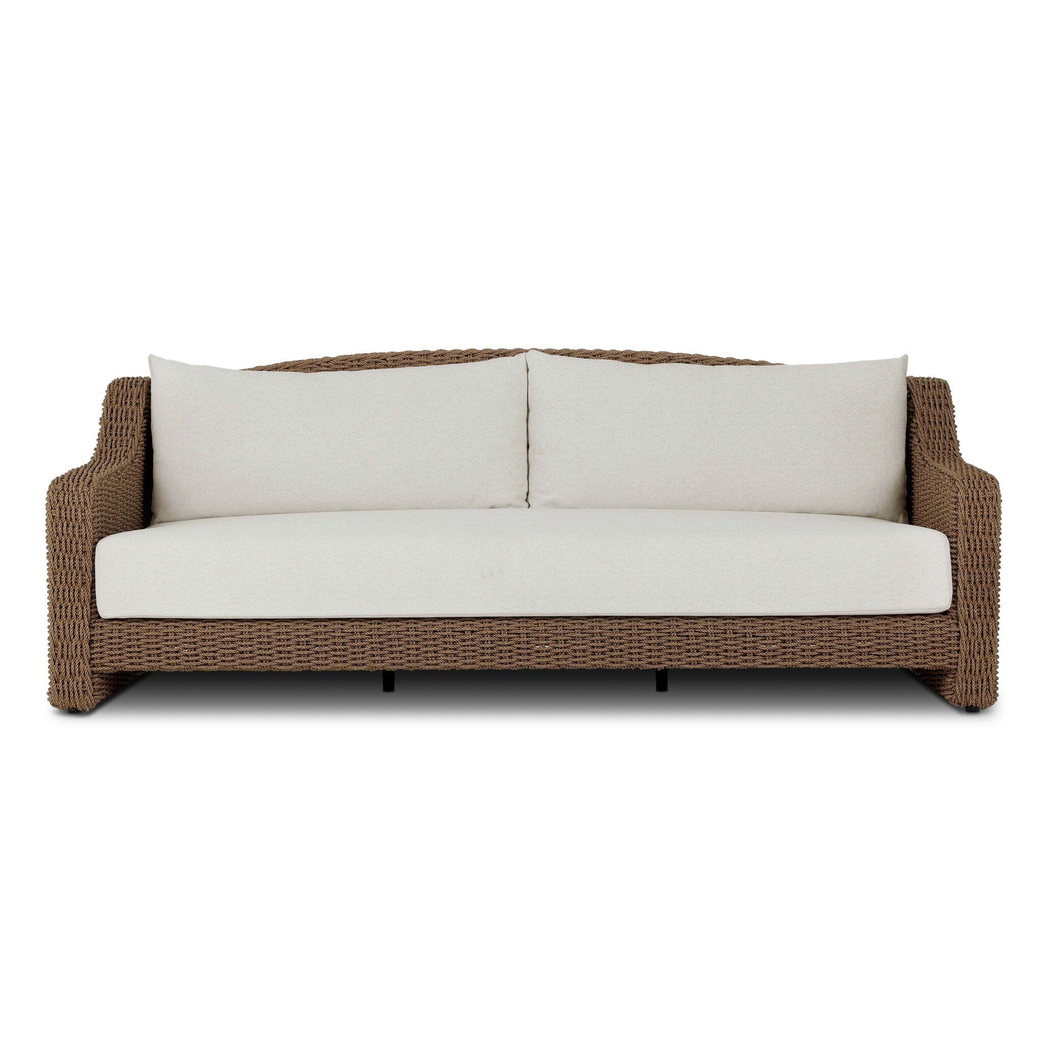 Four Hands Marina Outdoor Sofa — Alessi Linen-Twisted Umber