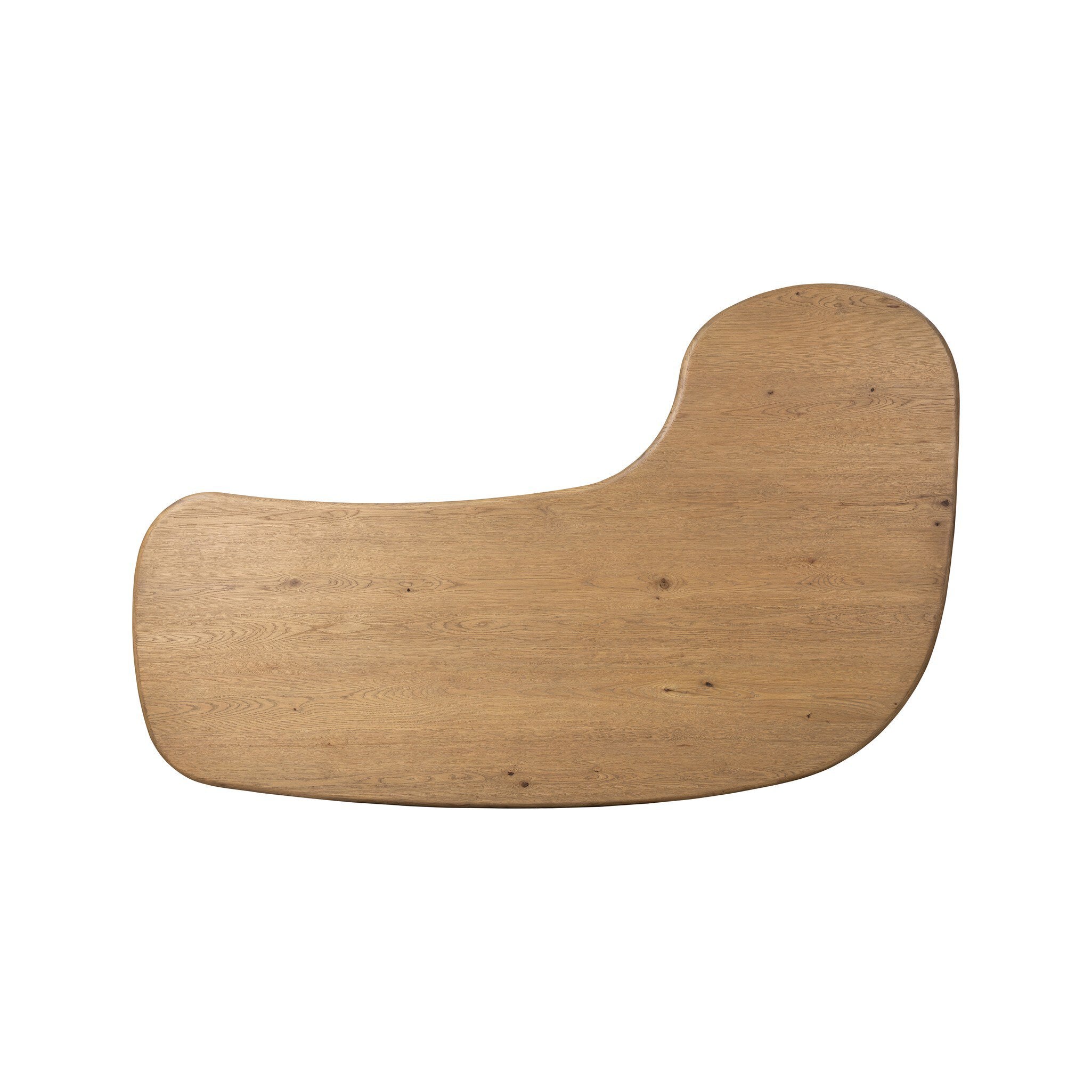 Four Hands Roan Desk — Aged Smoked Oak-Aged Smoked Oak Veneer-Oil Rubbed Bronze