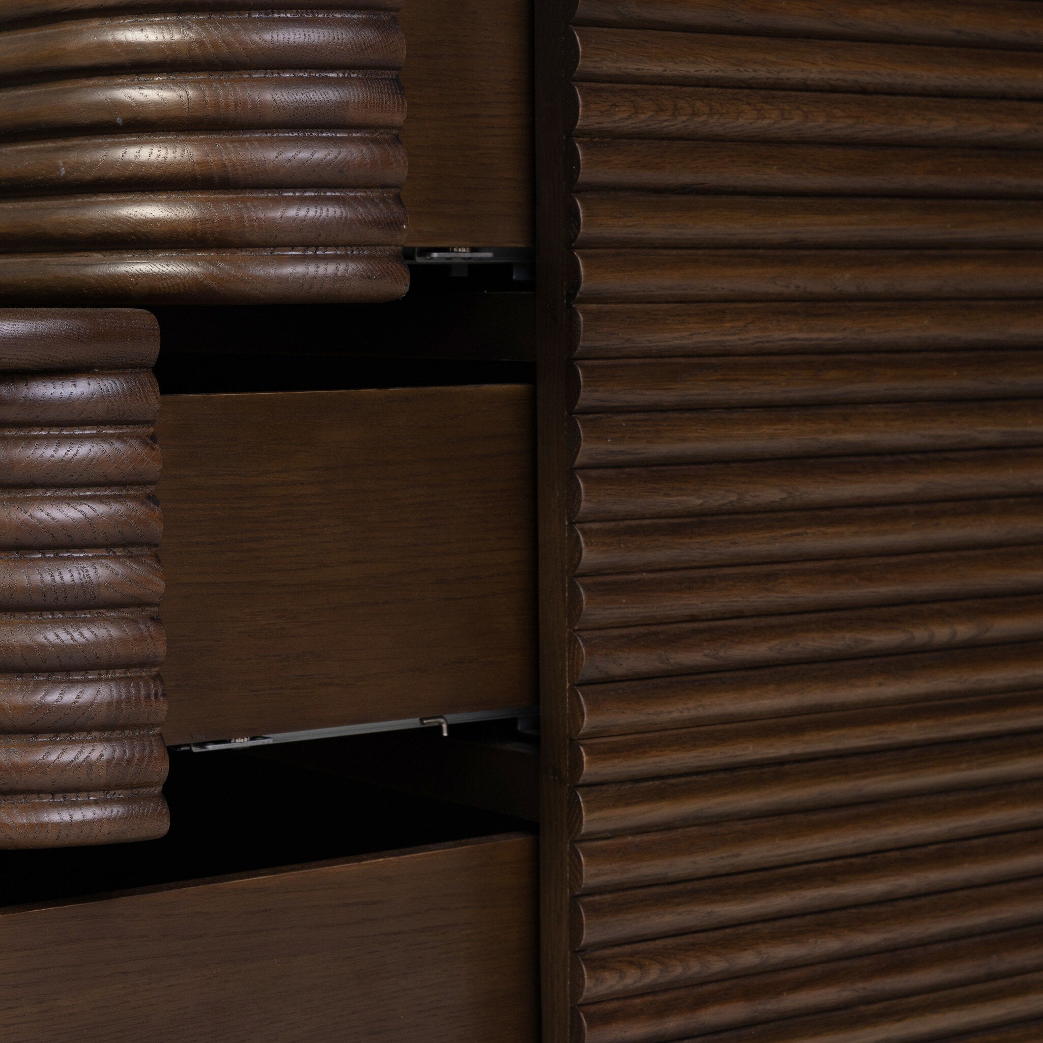 Four Hands Benny Nightstand — Spiced Oak-Spiced Oak Veneer