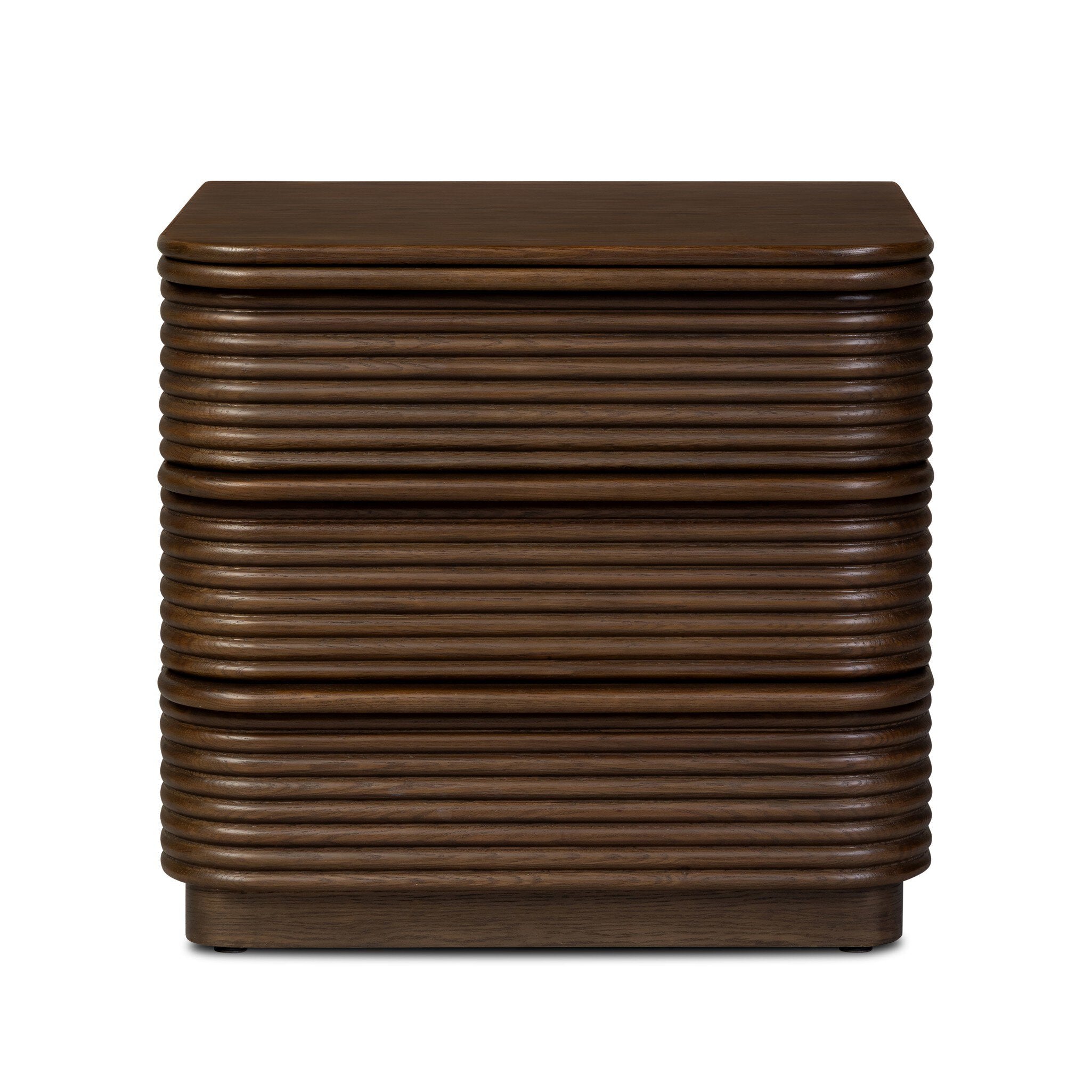 Four Hands Benny Nightstand — Spiced Oak-Spiced Oak Veneer