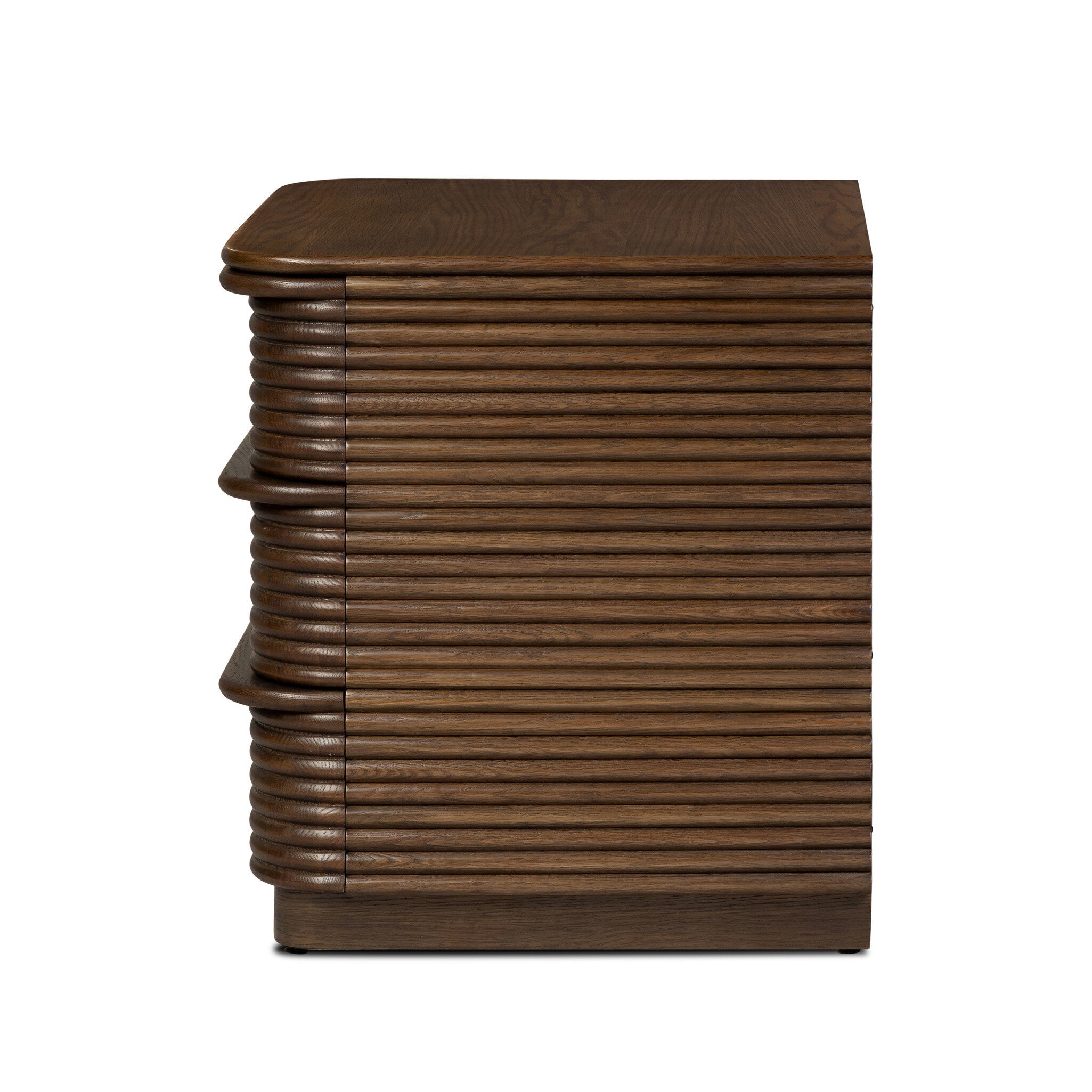 Four Hands Benny Nightstand — Spiced Oak-Spiced Oak Veneer
