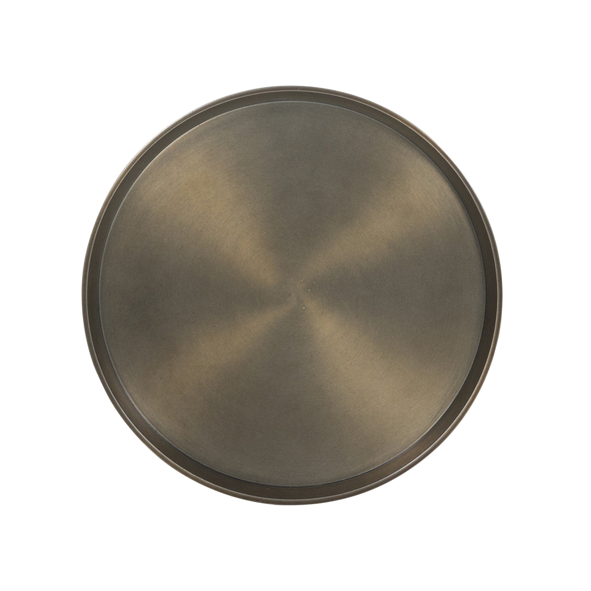 Four Hands Carden End Table — Dark Aluminum