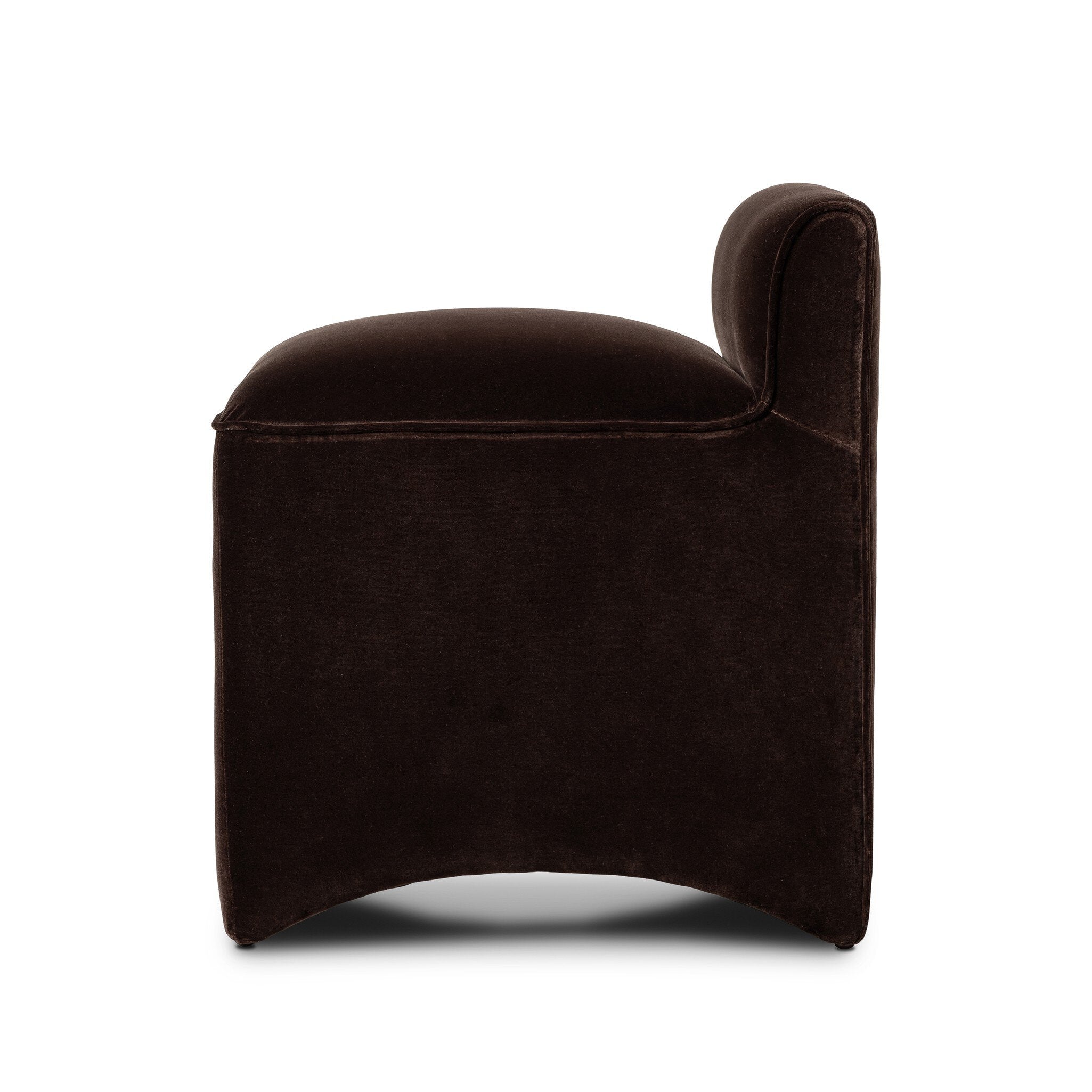 Four Hands Allonia Accent Stool — Surrey Cocoa