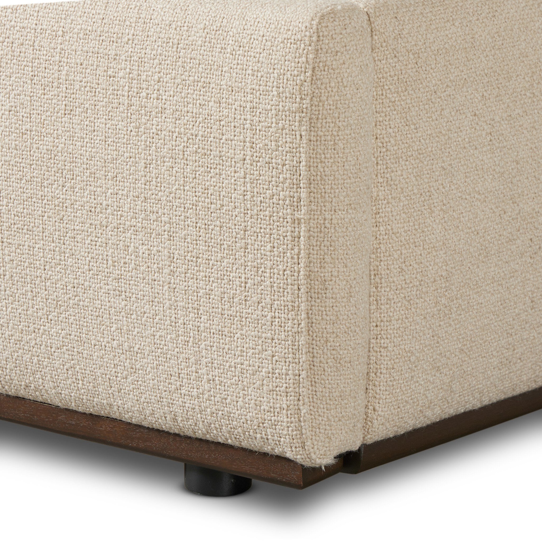 Four Hands Colt Platform Bed — Irving Flax-Aged Sienna-King