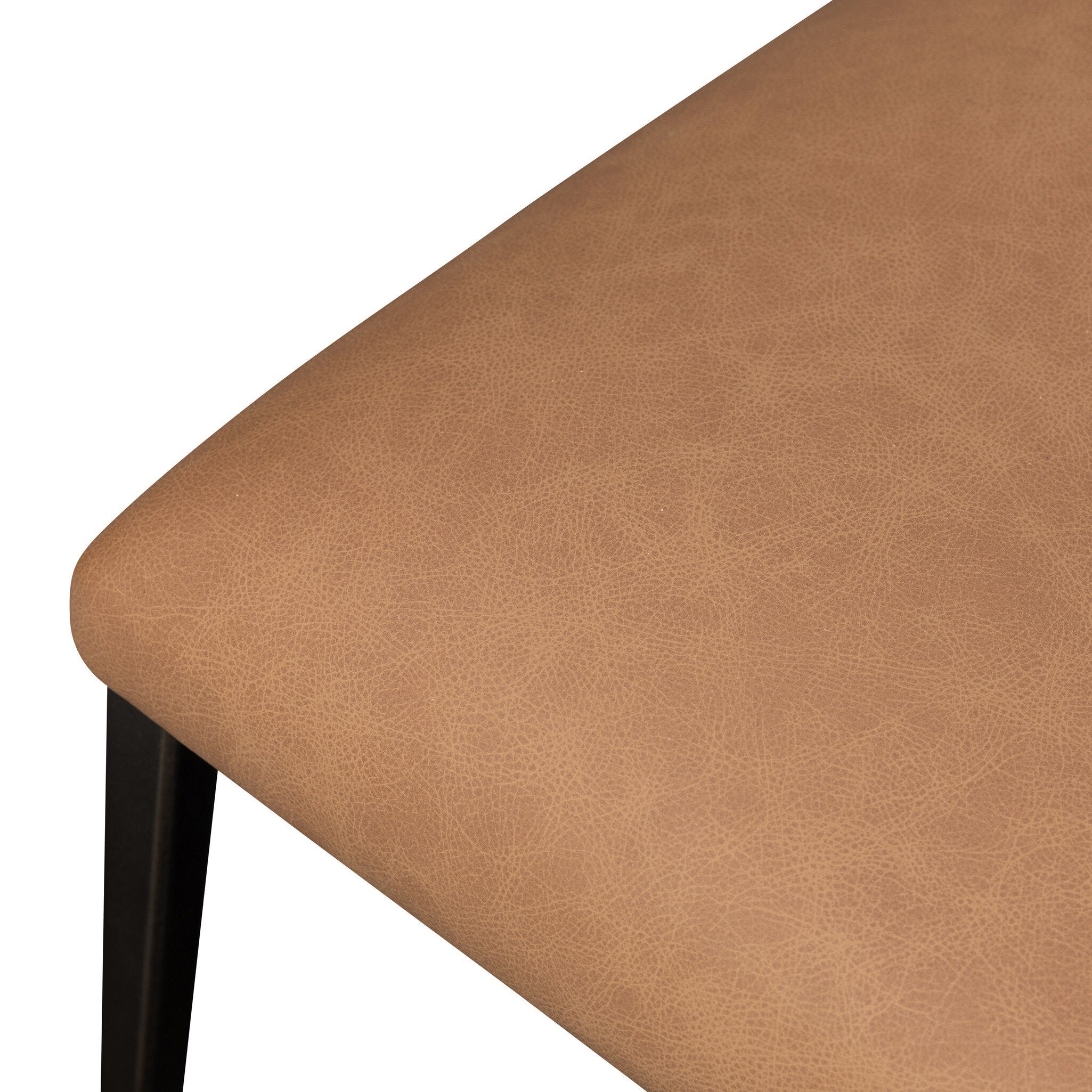 Four Hands Somerson Dining Chair — Maestro Camel-Burnished Bronze-Aged Brass