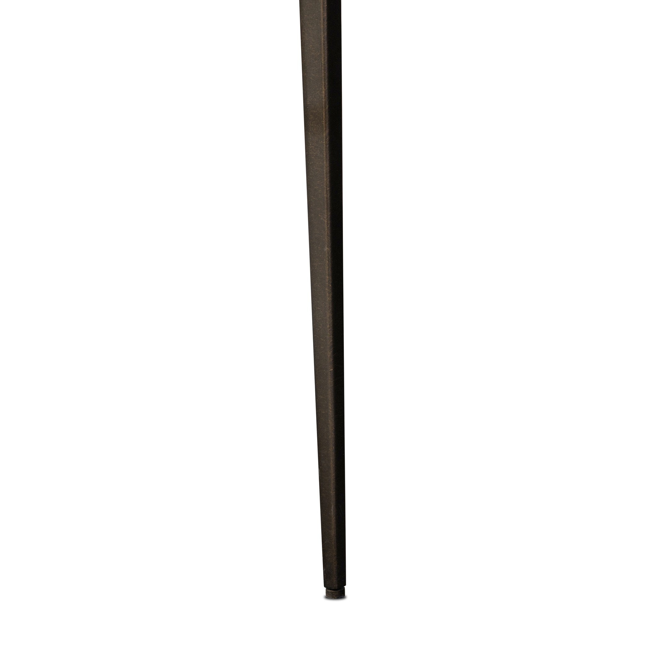 Four Hands Somerson Dining Chair — Thames Cream-Burnished Bronze-Aged Brass