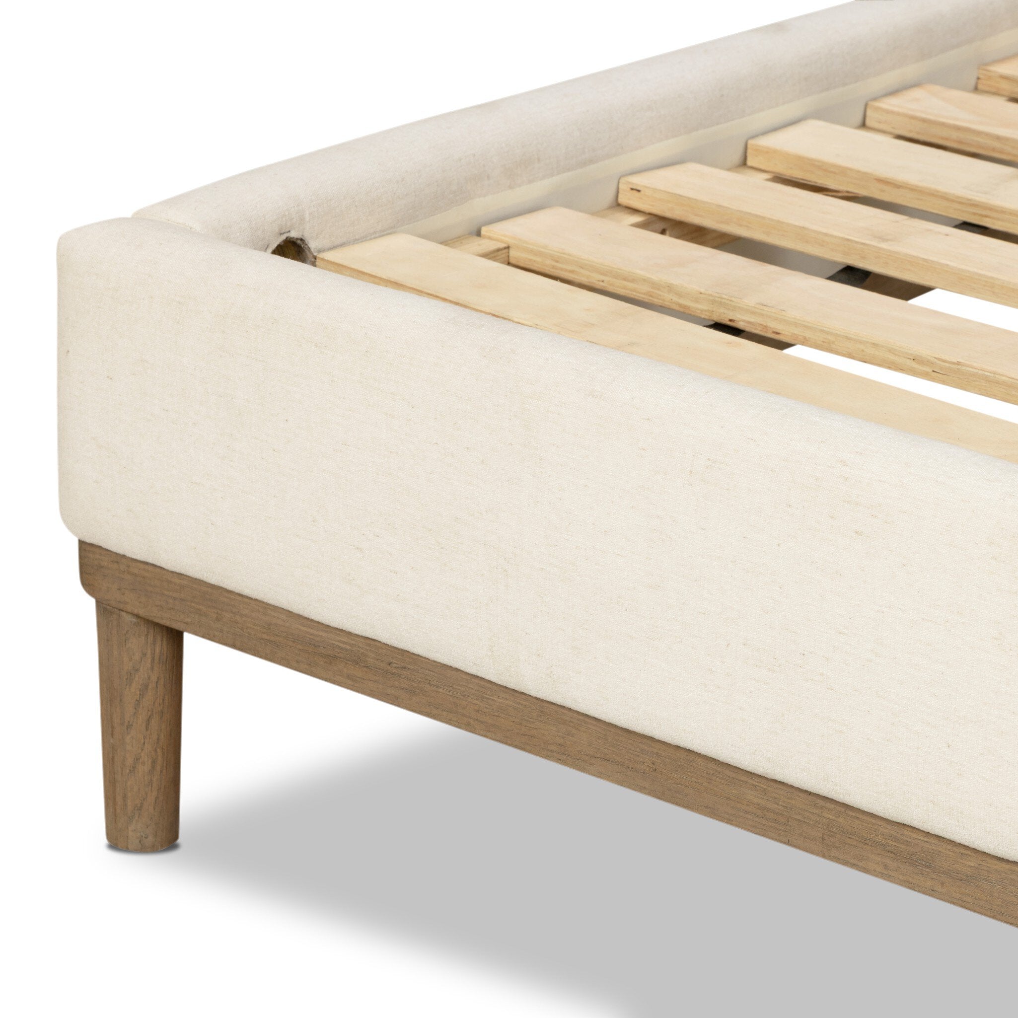 Four Hands Ettie Bed — Laughlin Bone-Drifted Oak Veneer-Drifted Oak-King