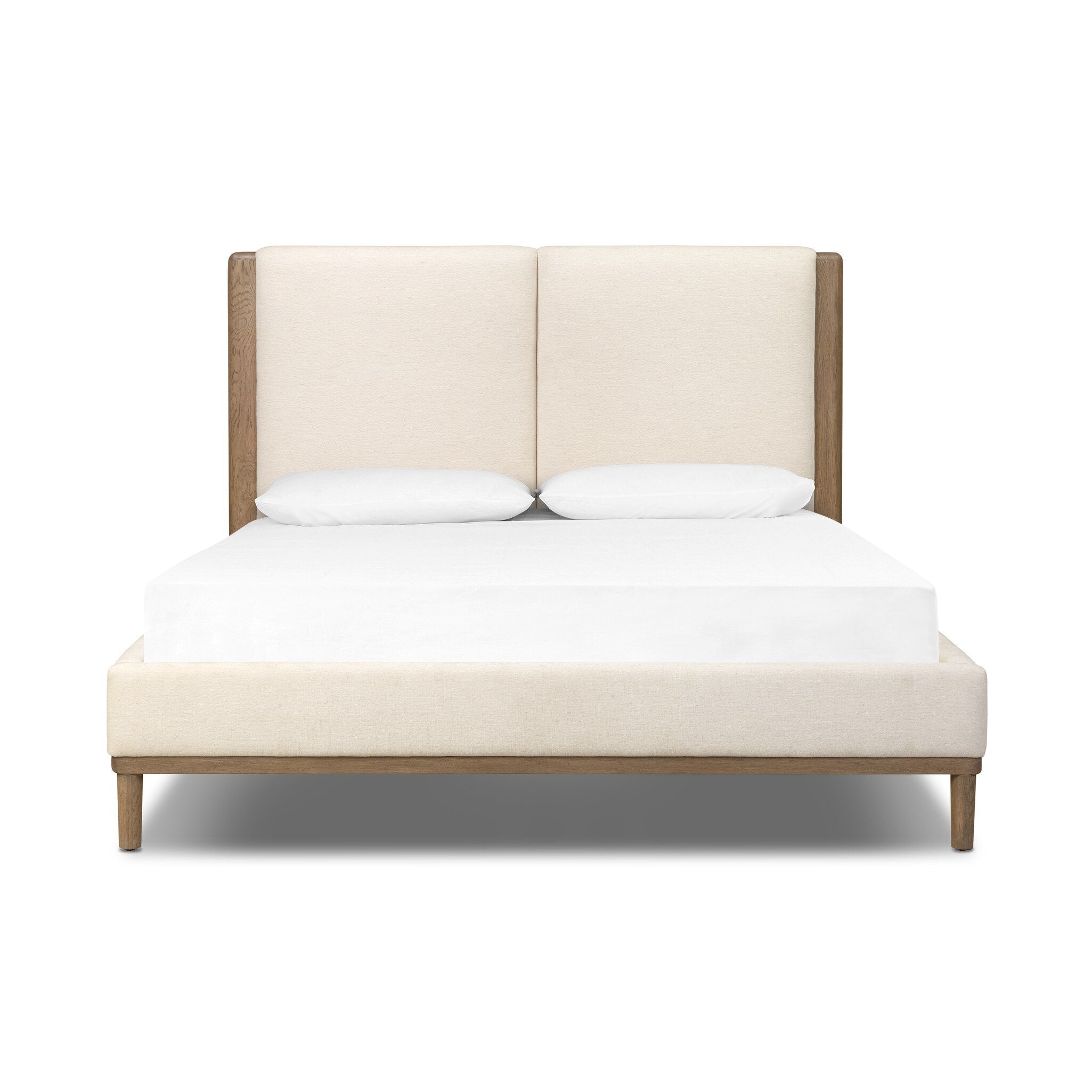 Four Hands Ettie Bed — Laughlin Bone-Drifted Oak Veneer-Drifted Oak-King