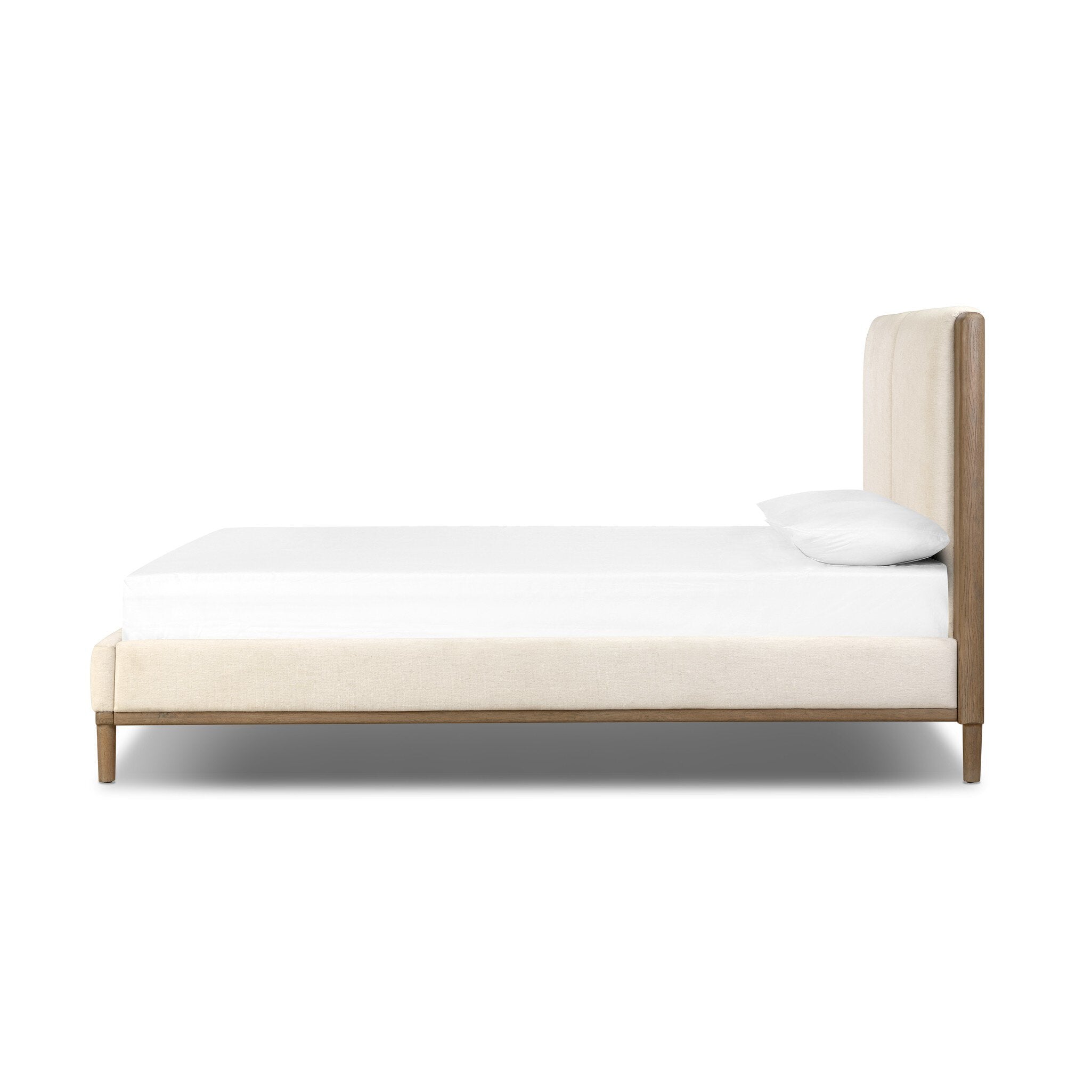 Four Hands Ettie Bed — Laughlin Bone-Drifted Oak Veneer-Drifted Oak-Queen
