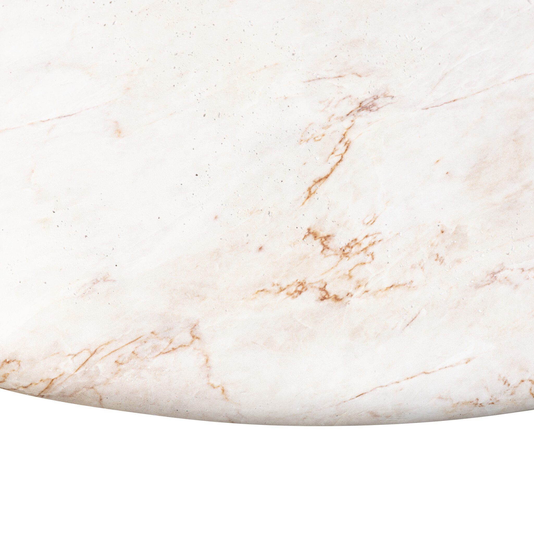 Four Hands Cornelia Outdoor Coffee Table — Natural Veined Concrete