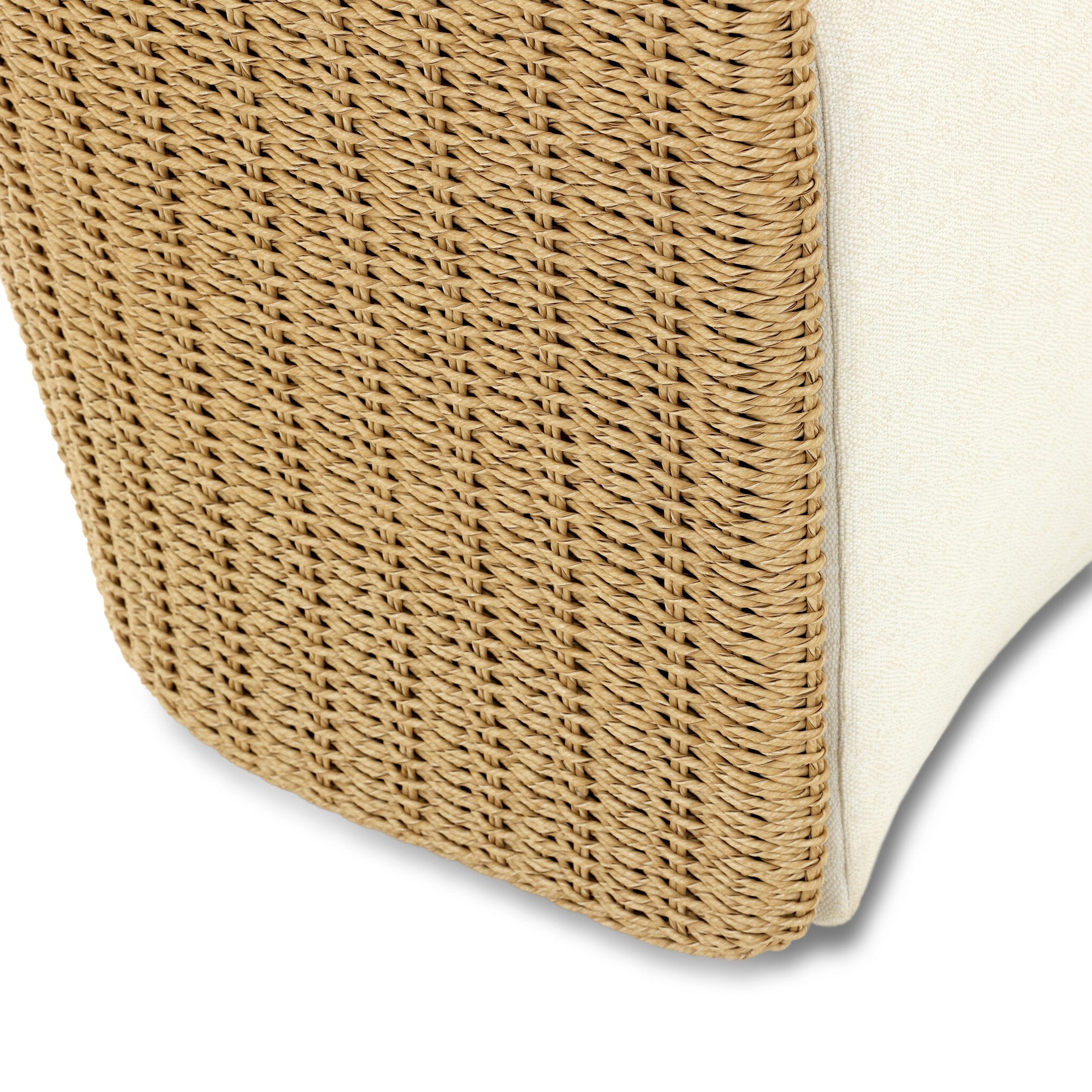 Four Hands Maven Outdoor Dining Chair — Faux Hyacinth-Alessi Linen
