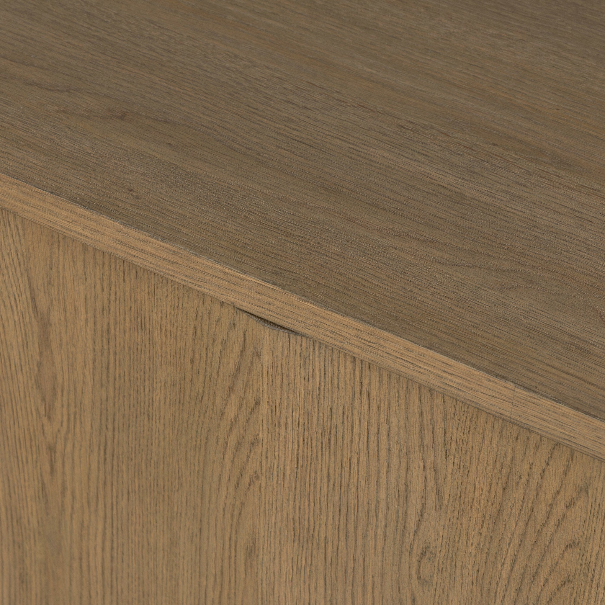 Four Hands Brookhurst Media Console — Drifted Oak Veneer-Drifted Oak