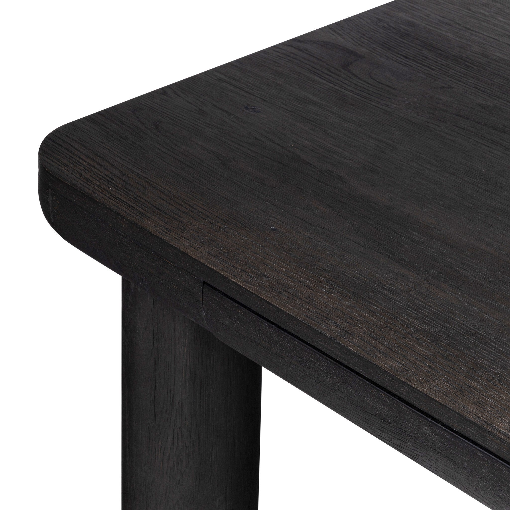 Four Hands Taylor Standing Desk — Worn Black Oak-Worn Black Oak Veneer