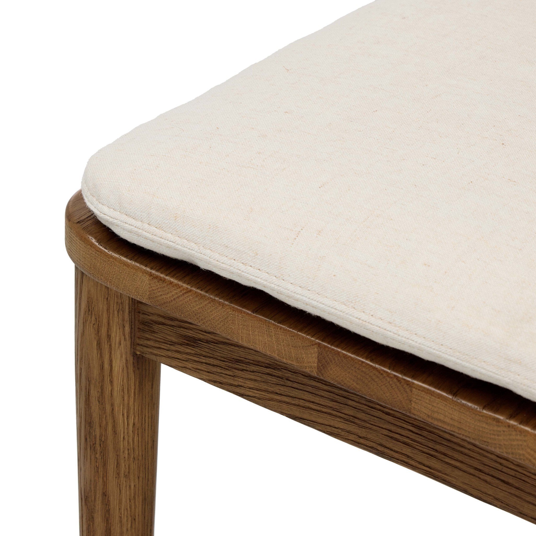 Four Hands Ankeny Dining Chair — Amber Oak-Savile Flax