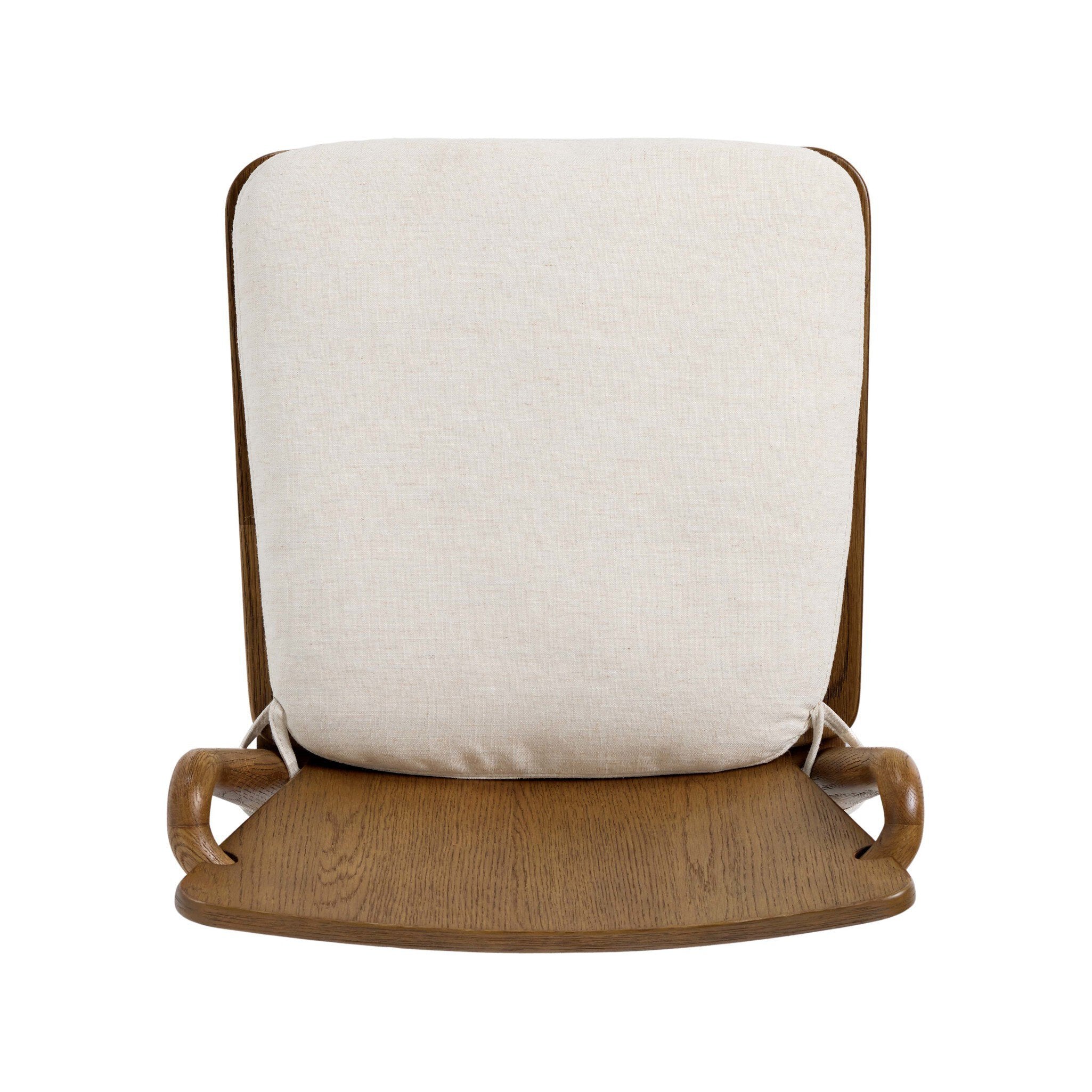 Four Hands Ankeny Dining Chair — Amber Oak-Savile Flax
