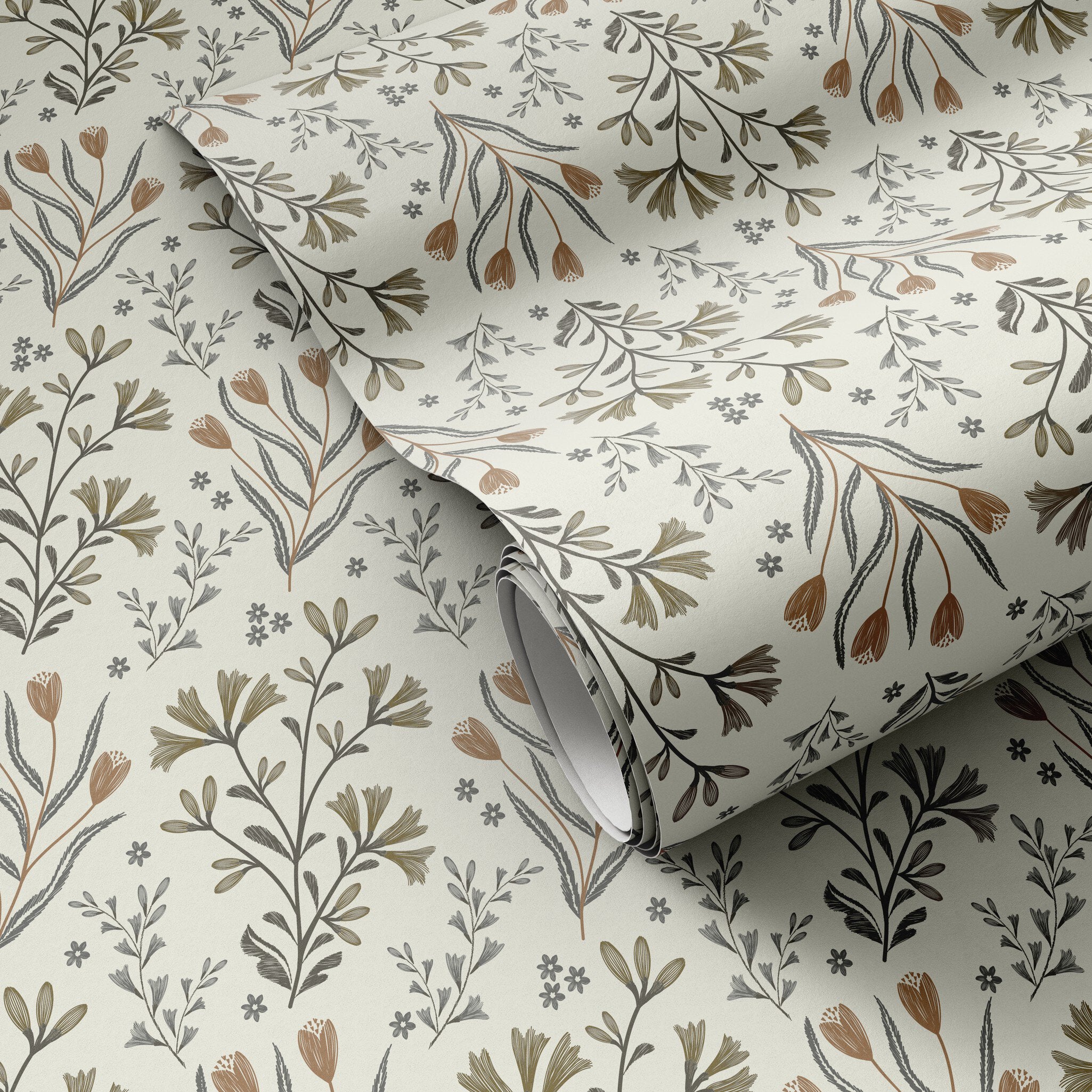 Four Hands Abloom Wallpaper by Getty Images — 253740-005 - 12.0x8.0-Abloom Fall-12"x8"