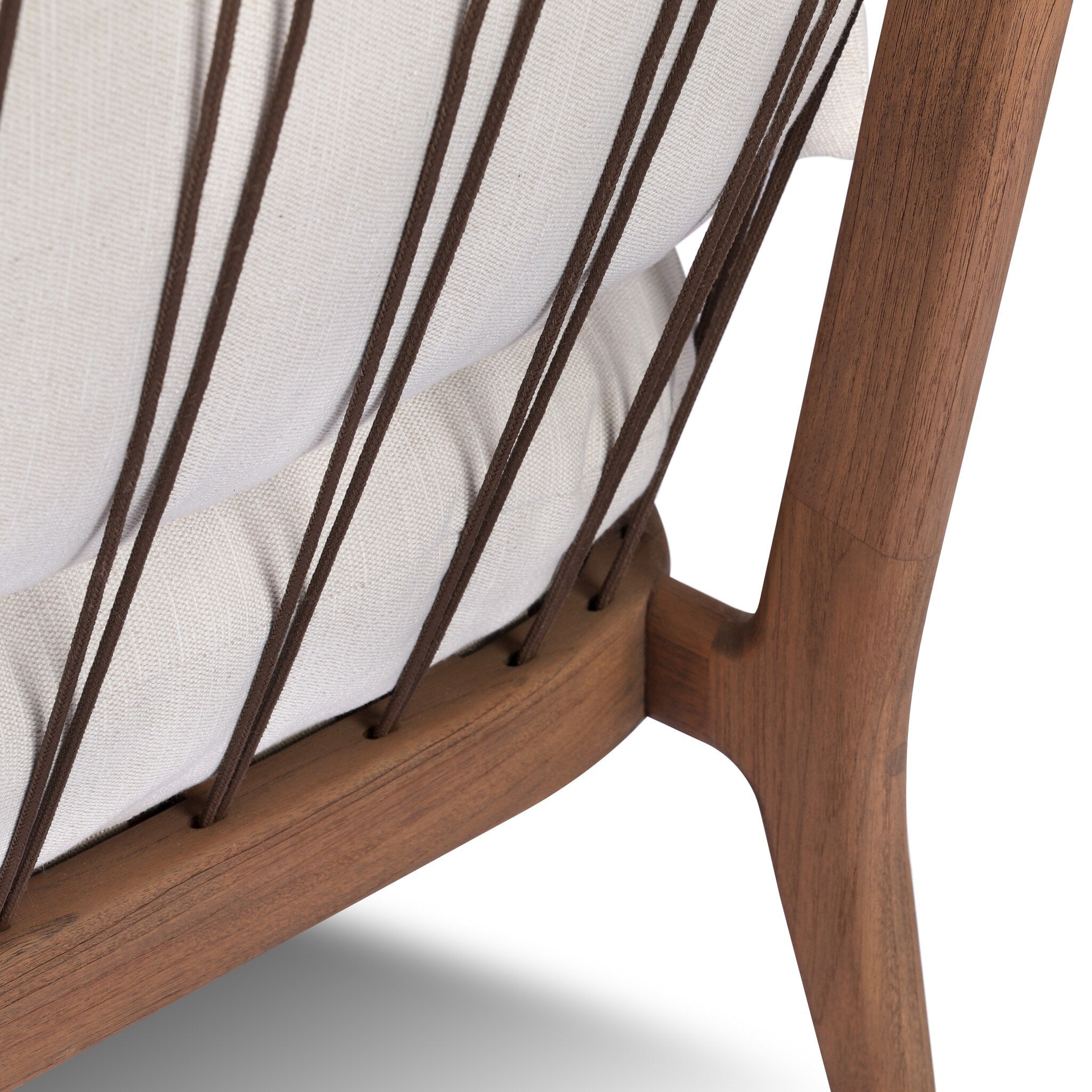 Four Hands Ambrosia Outdoor Chair — Vergo Cream-Earth Rope-Stained Toasted Brown-FSC