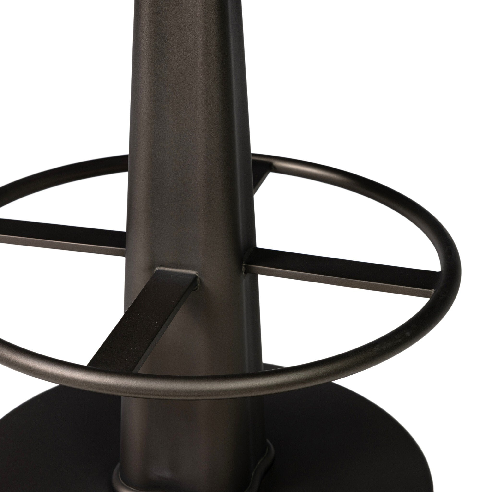 Four Hands Clova Swivel Bar + Counter Stool — Laughlin Cafe-Smooth Bronze-Counter
