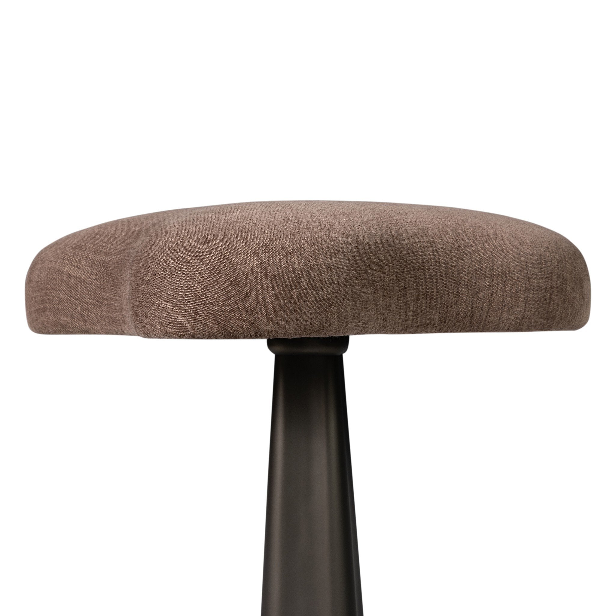 Four Hands Clova Swivel Bar + Counter Stool — Laughlin Cafe-Smooth Bronze-Counter