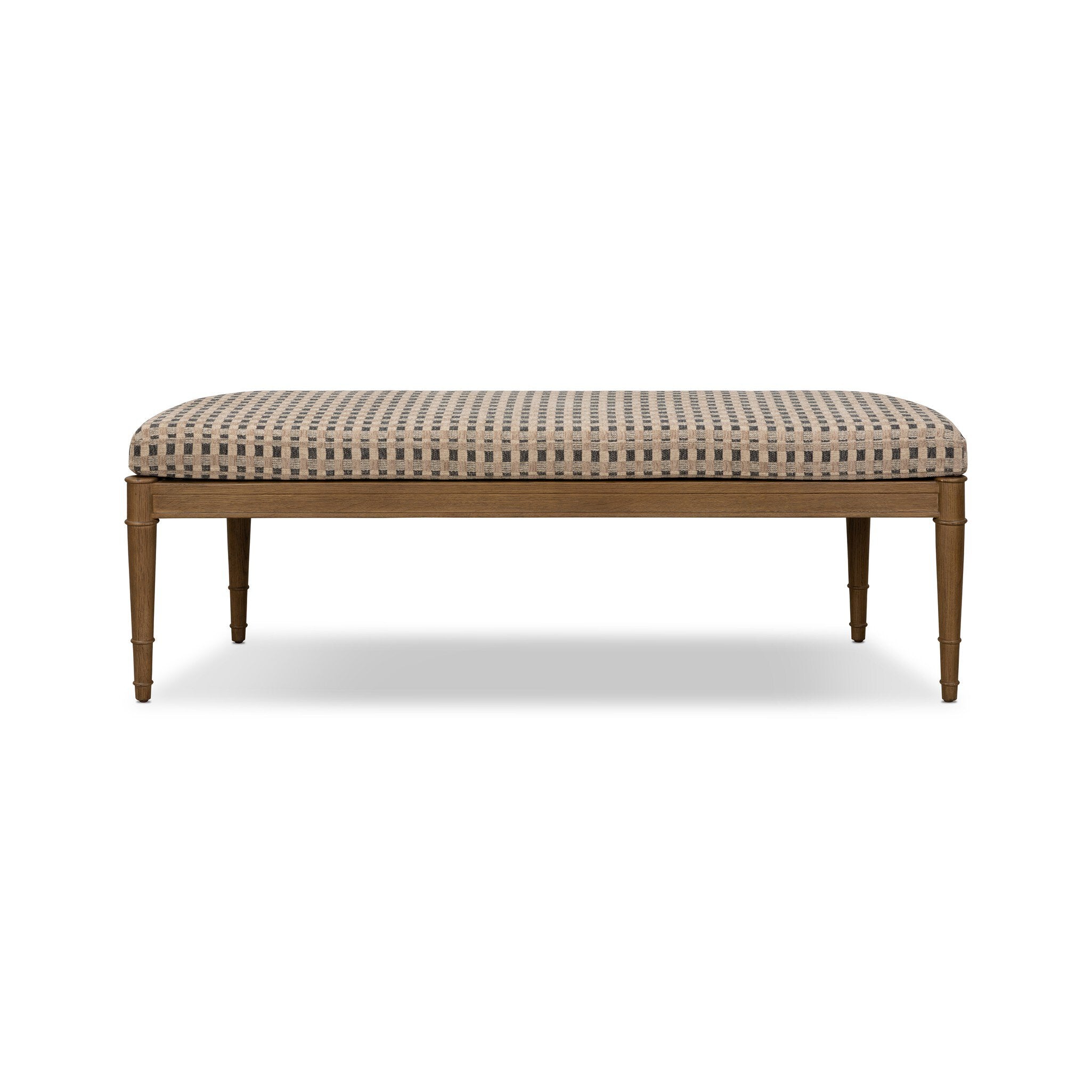 Four Hands Moya Accent Bench — Firefinch Fawn-Amber Oak