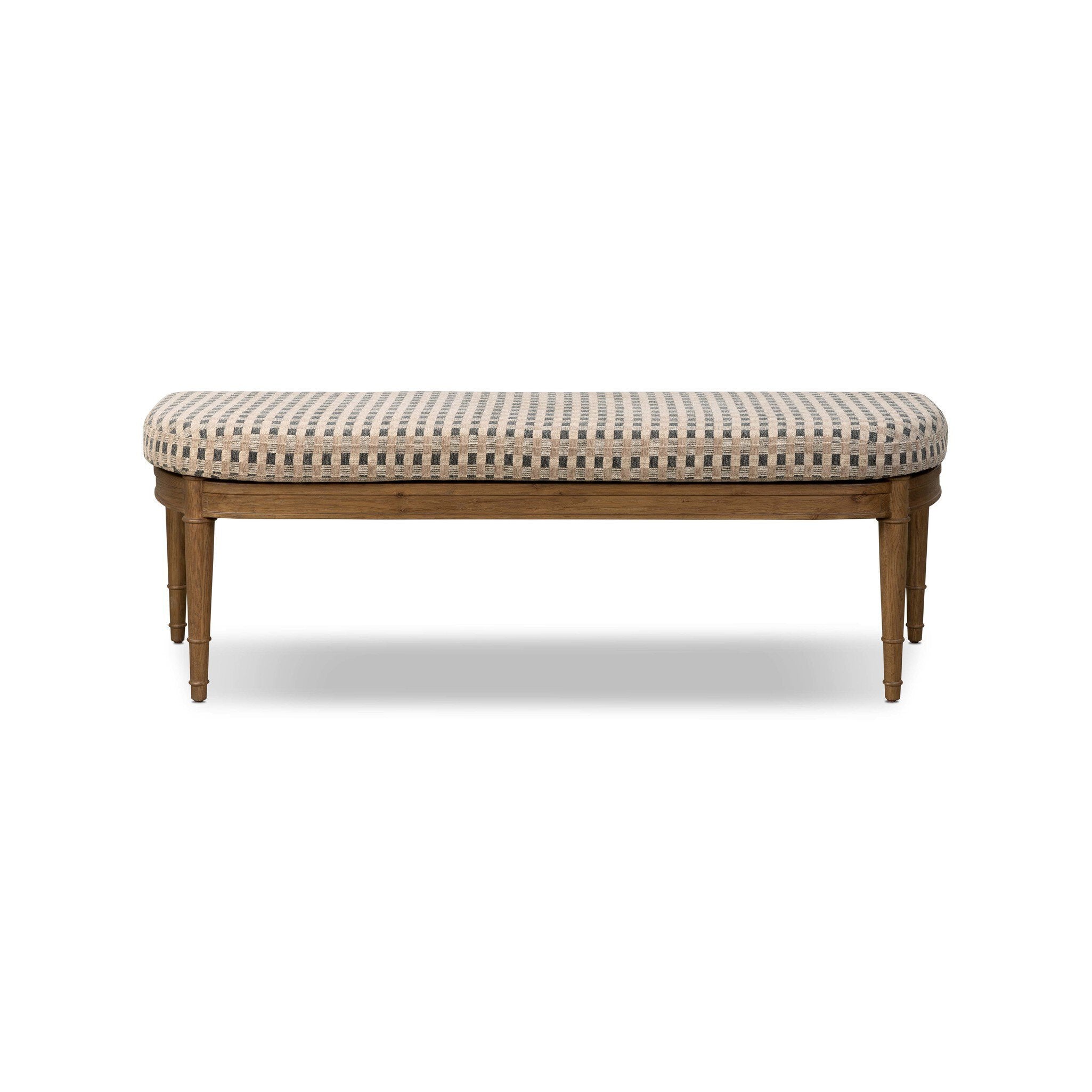 Four Hands Moya Accent Bench — Firefinch Fawn-Amber Oak