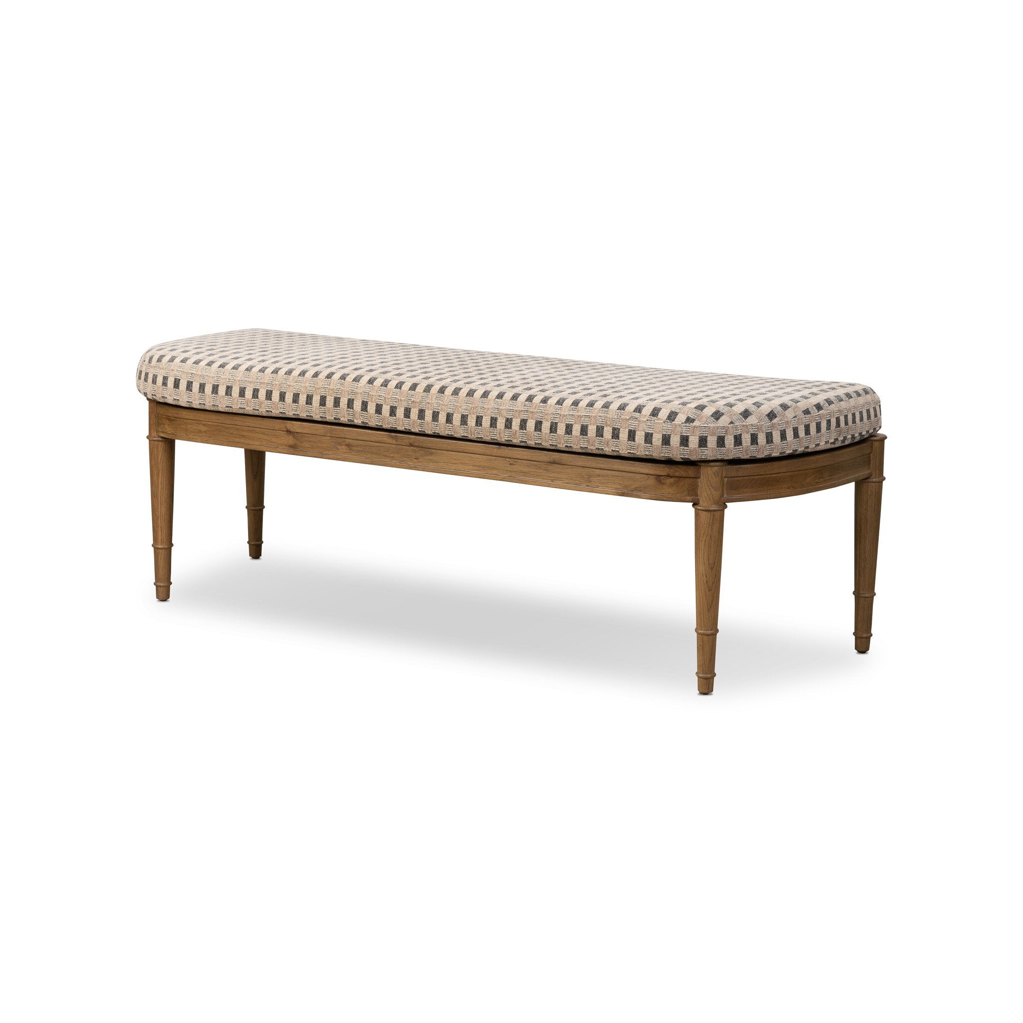Four Hands Moya Accent Bench — Firefinch Fawn-Amber Oak