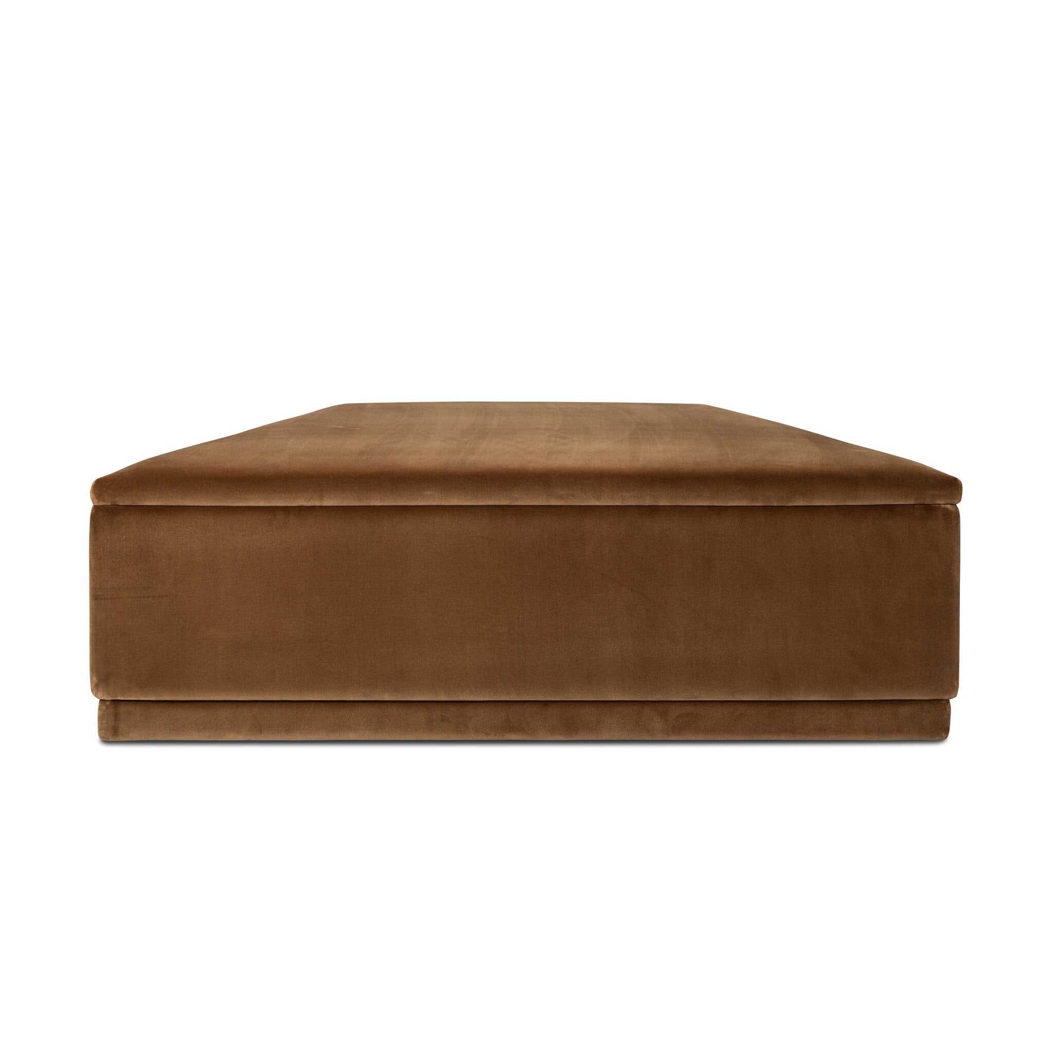 Four Hands Becenti Ottoman — Surrey Ochre