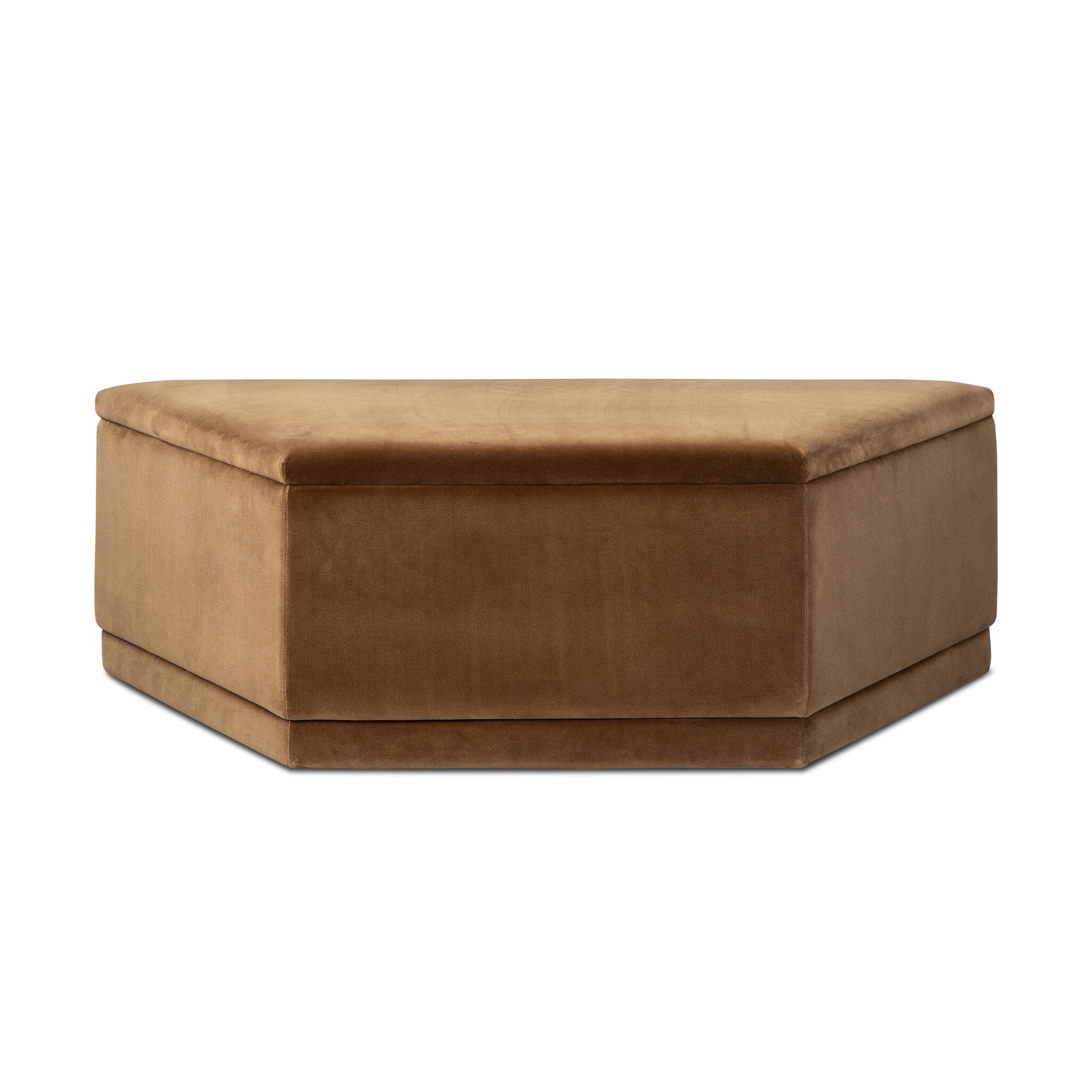 Four Hands Becenti Ottoman — Surrey Ochre