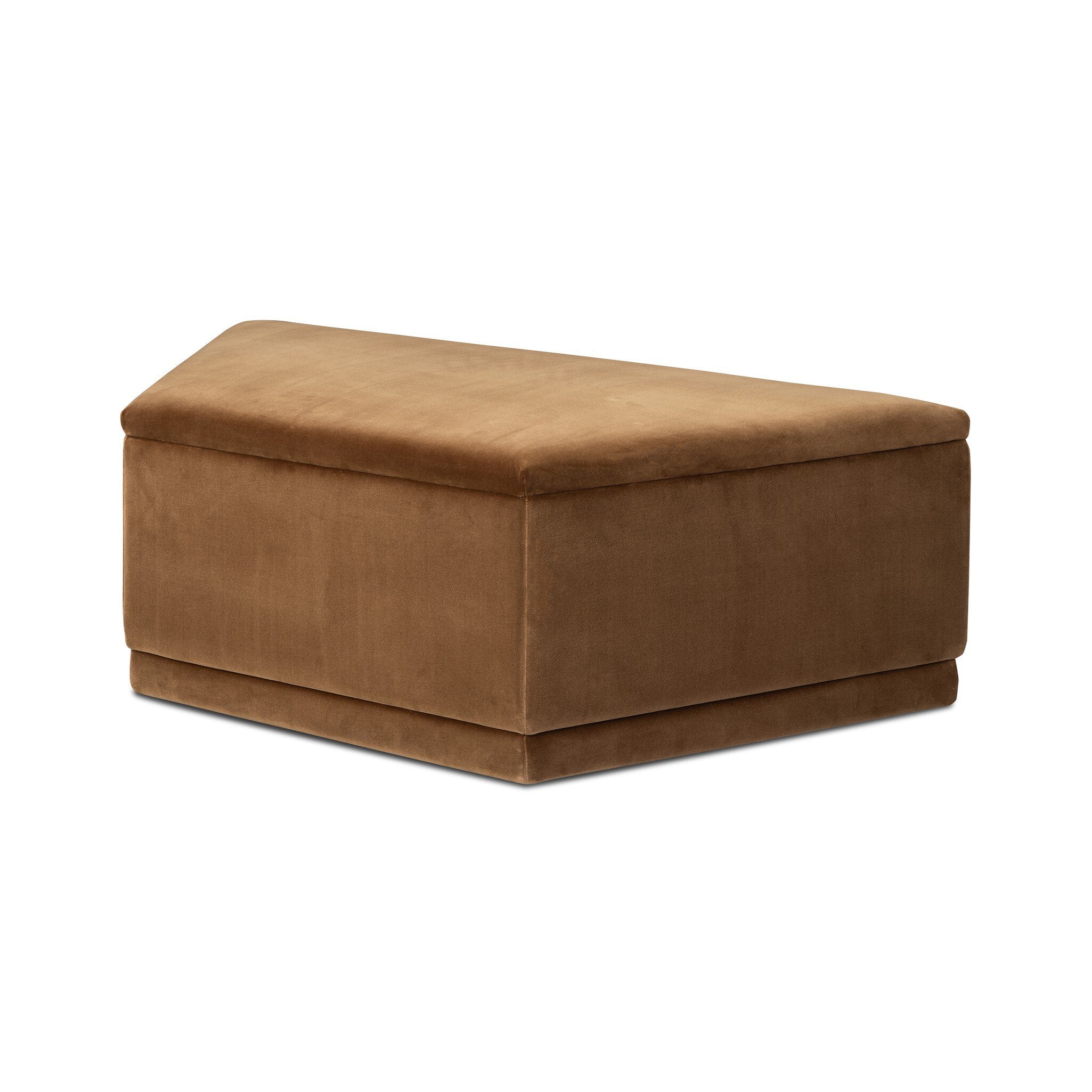 Four Hands Becenti Ottoman — Surrey Ochre