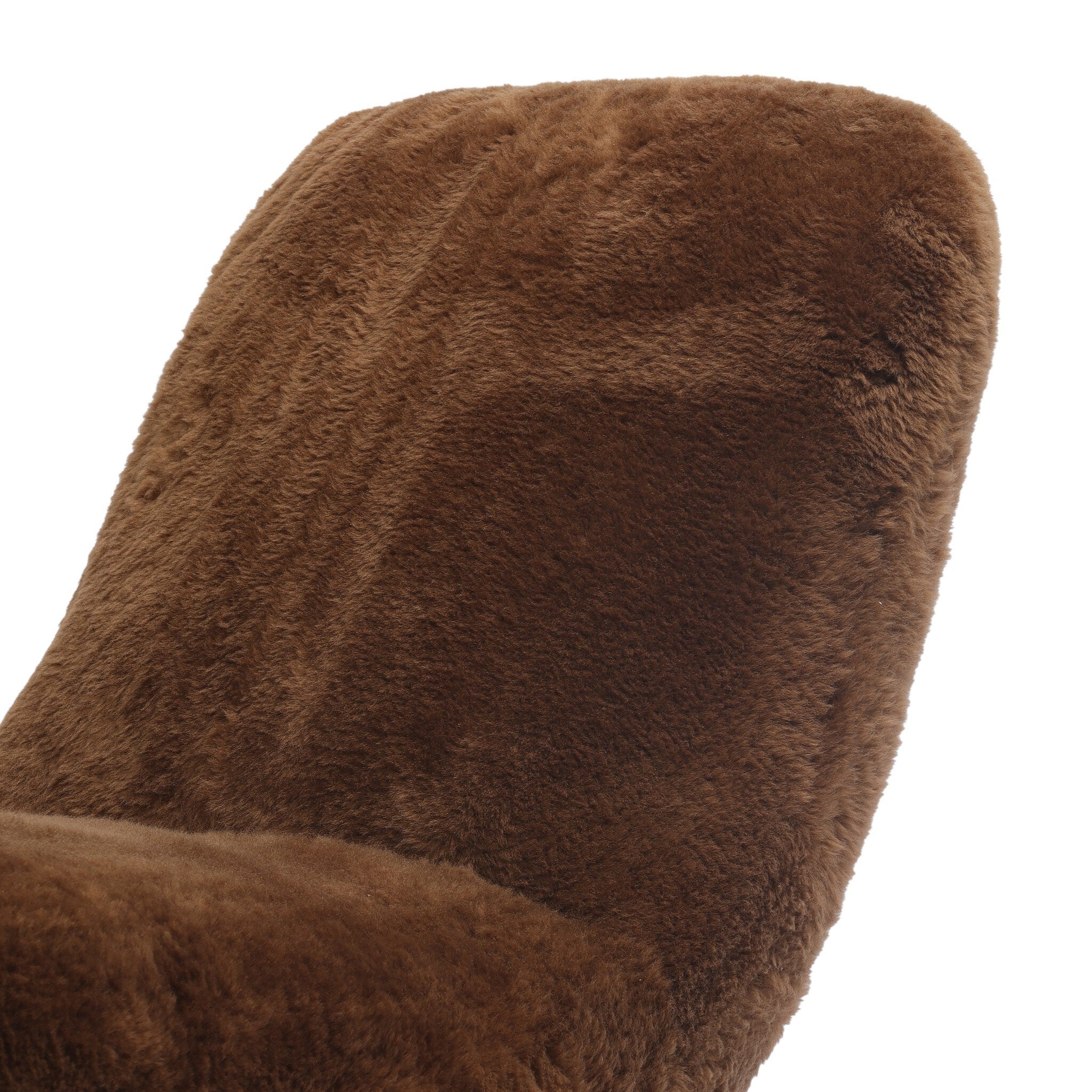 Four Hands Rivas Chaise — Ochre Shearling-Amber Ash
